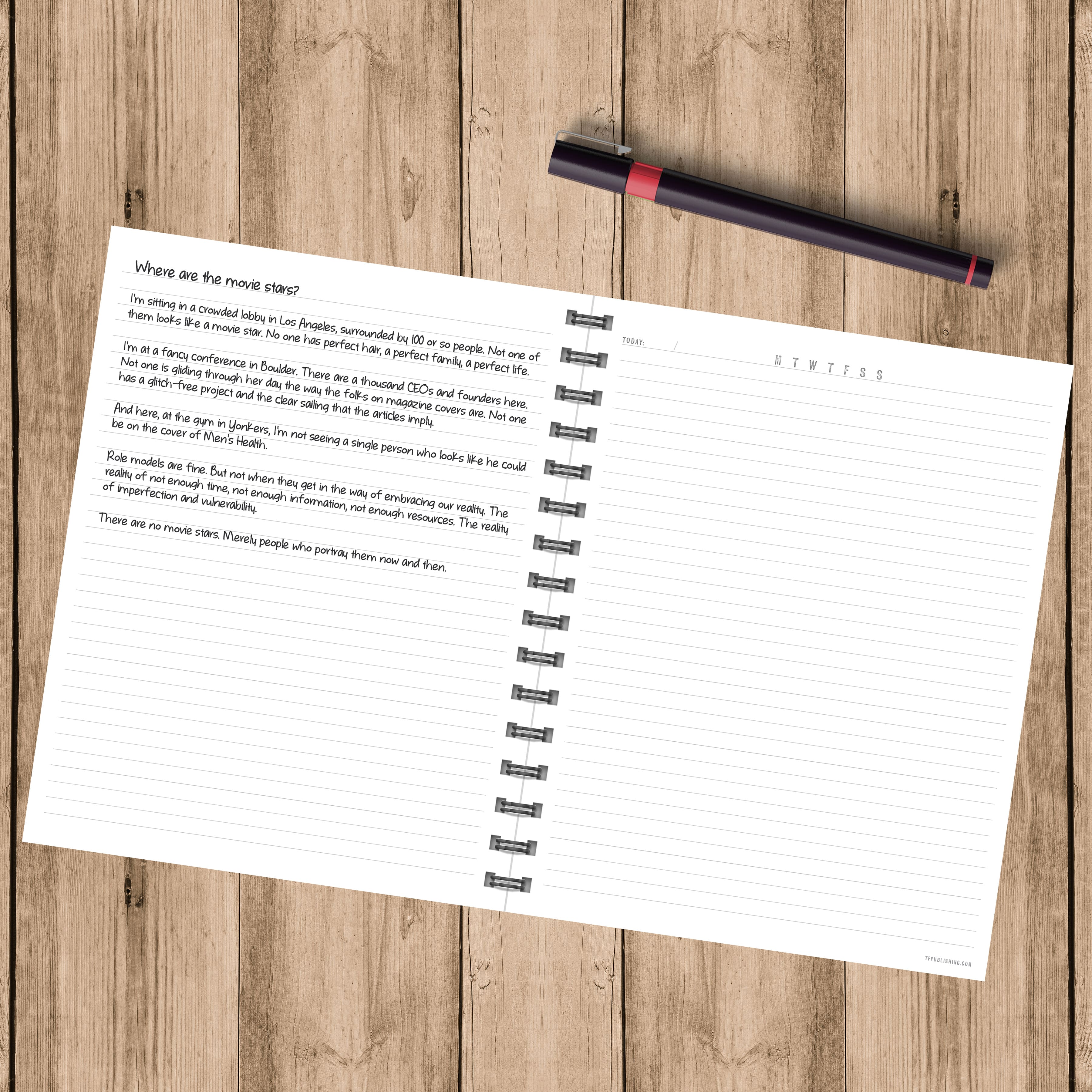 TF Publishing Alaska Plaid Journal