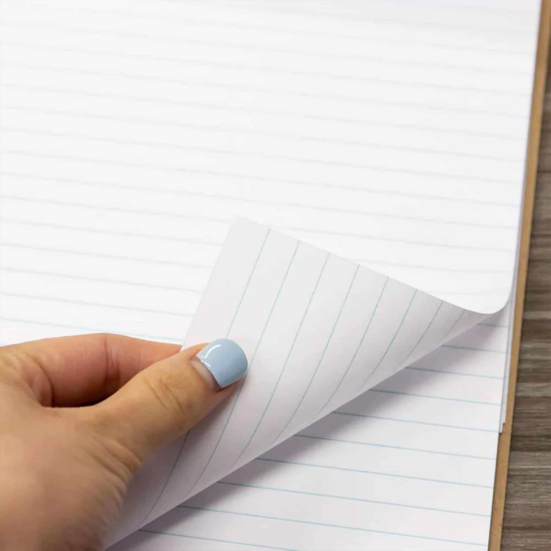 BAZIC Products® 9" x 12" White Perforated Writing Pads, 12Ct