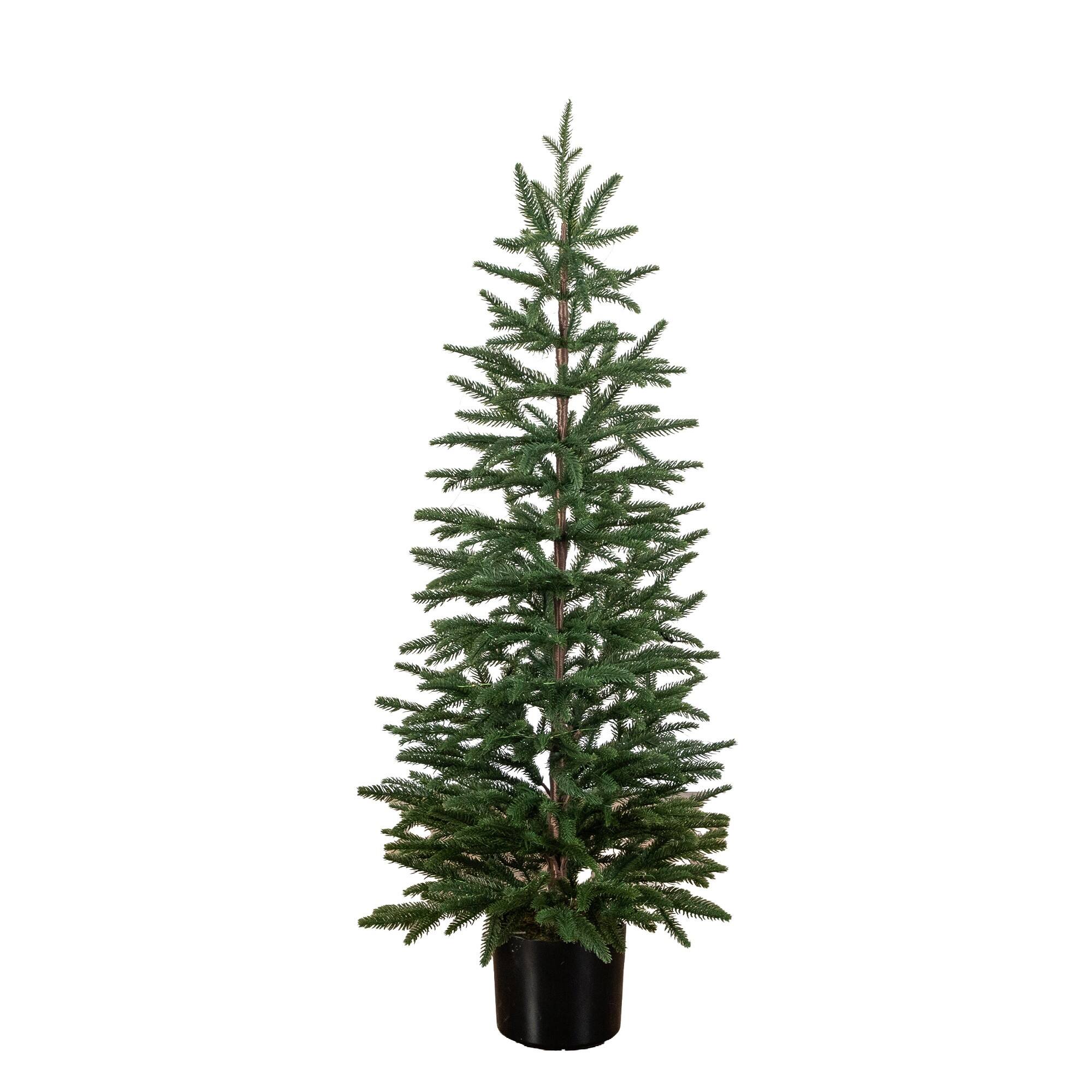 4ft. Pre-Lit Artificial Christmas Tree, Warm White LED Lights