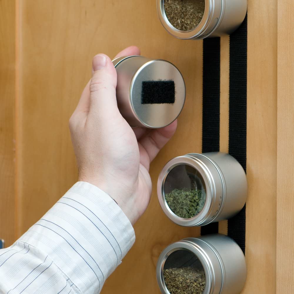 8 Pack: VELCRO® Brand Sticky Back Black Tape, 5ft.