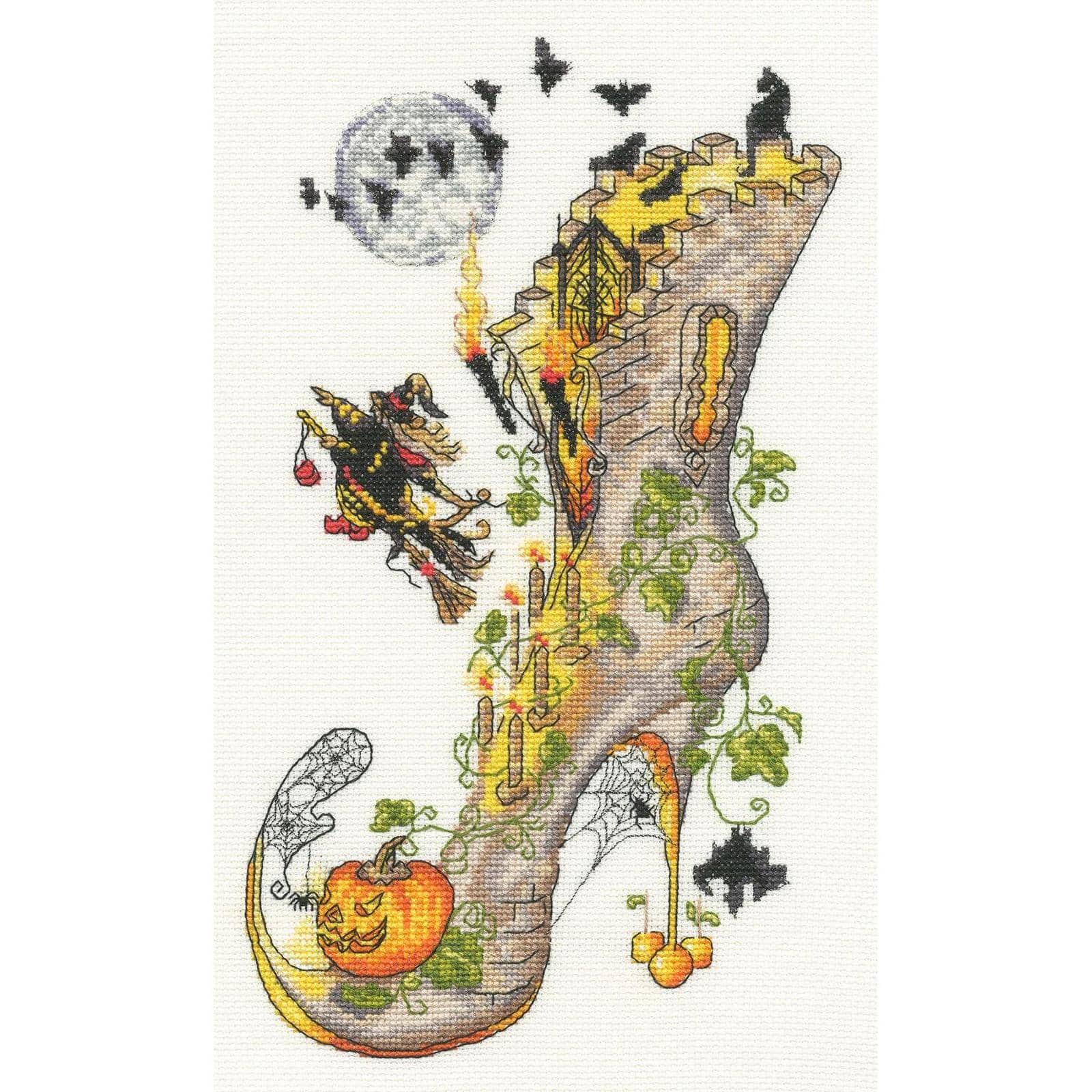 Bothy Threads All Hallows' Party Counted Cross Stitch Kit