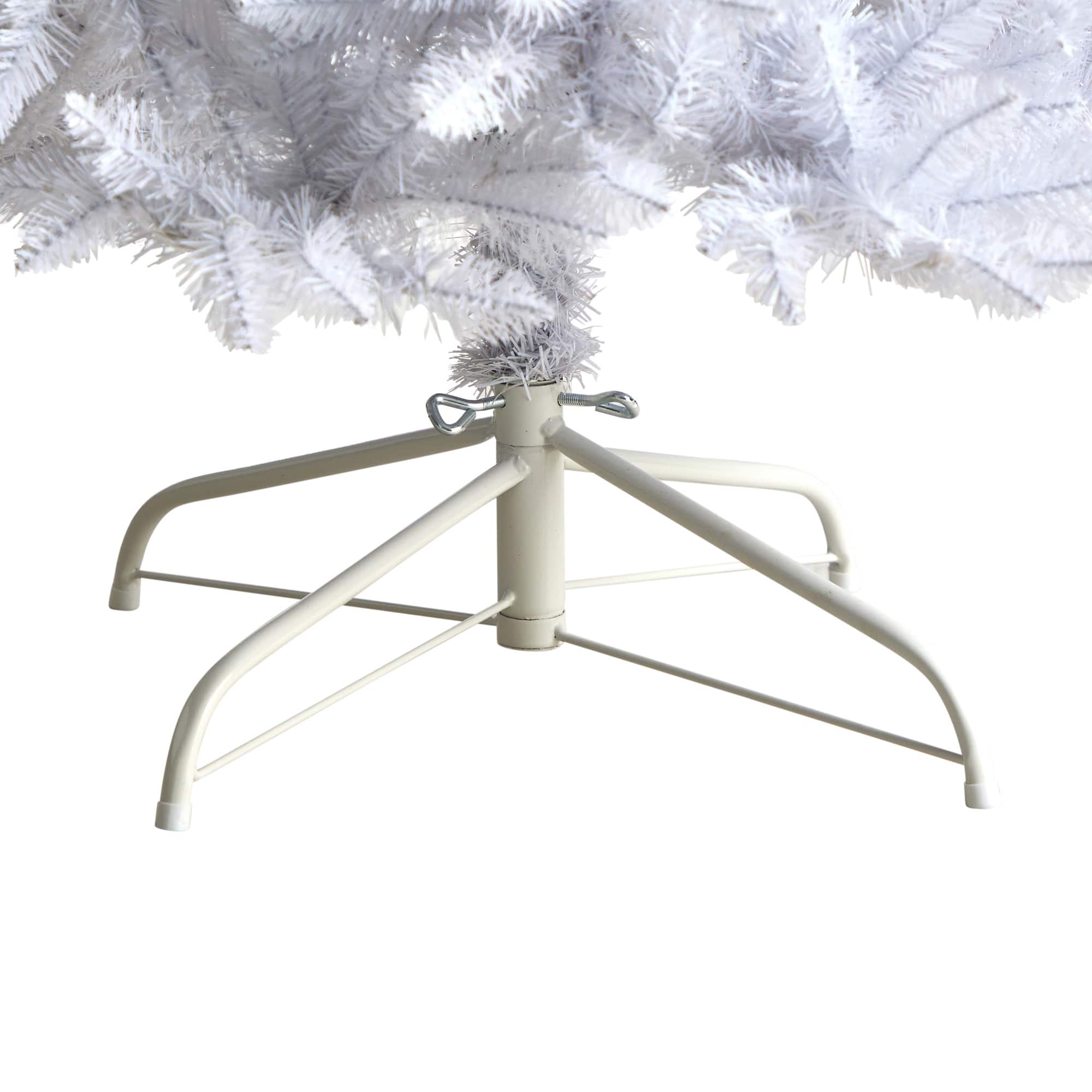 8ft. Unlit Slim White Artificial Christmas Tree