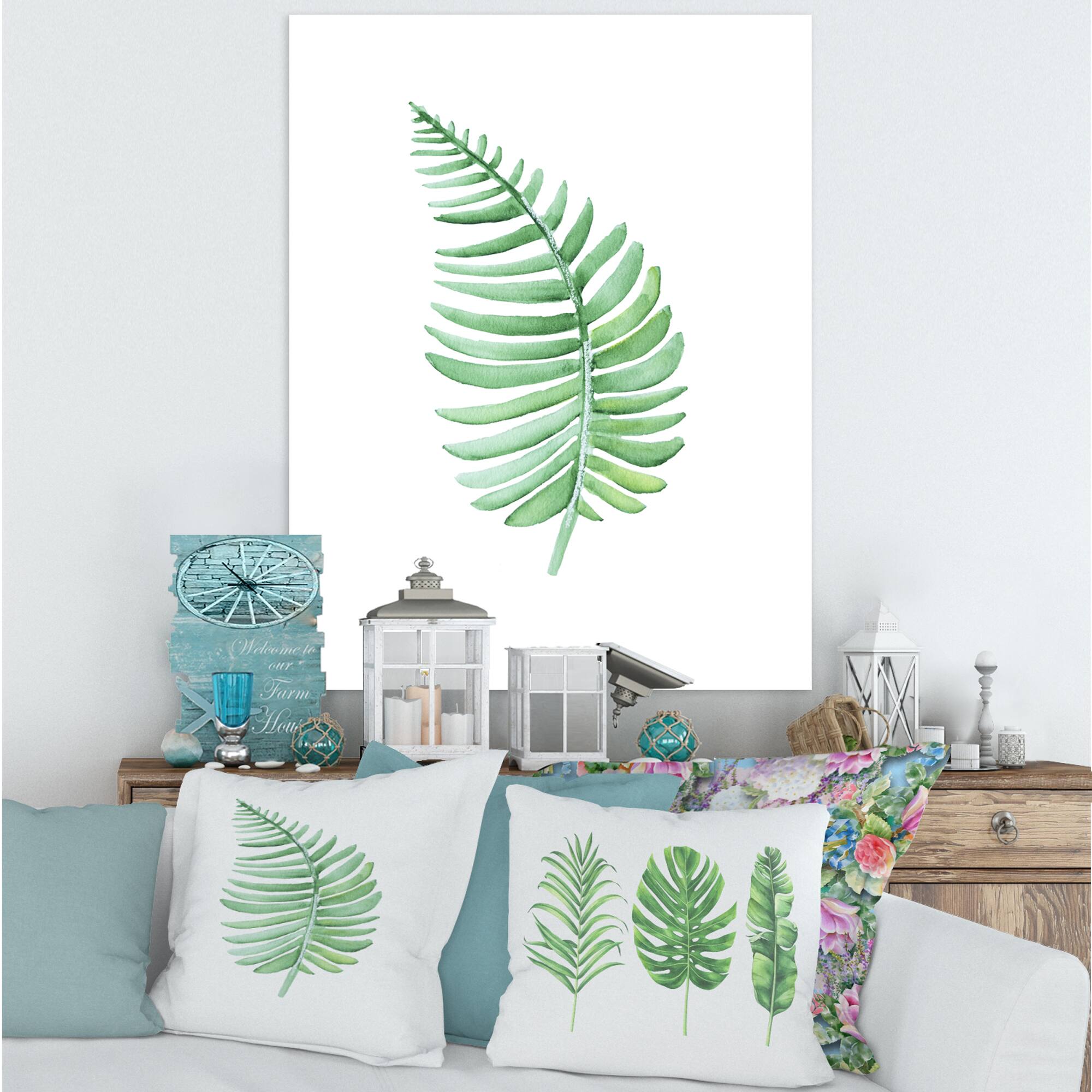 Designart - Tropical Leaf Of Monstera III