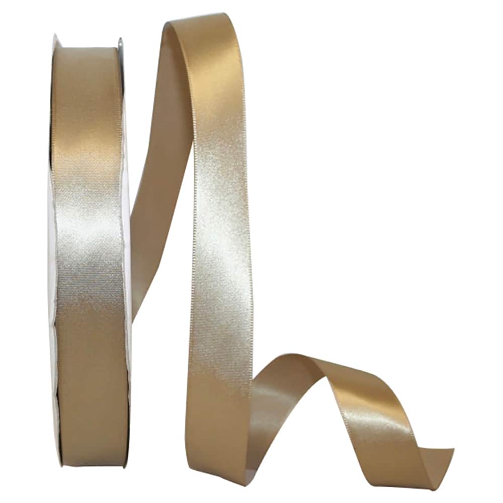 JAM Paper /8" x 100yd. Satin Single Face Ribbon
