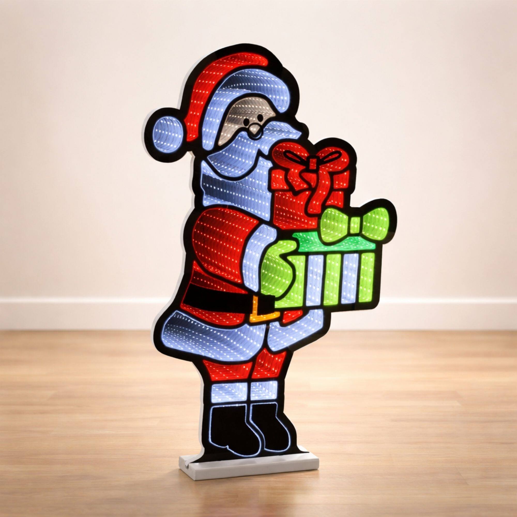 Melrose 24.75" Santa with Presents EkkoLight