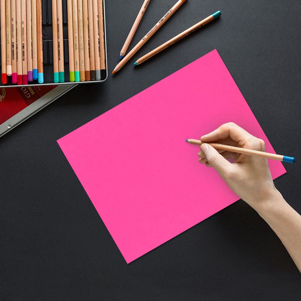 JAM Paper Brite Hue 8.5" x 11" 65lb. Cover Cardstock Pack, 250 Sheets