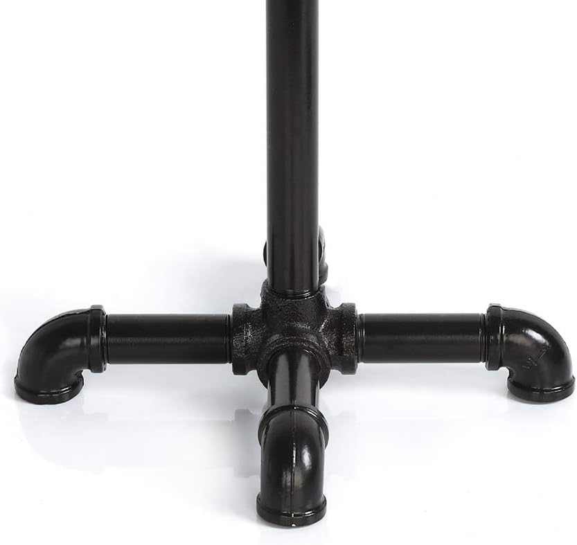 Black Free Standing Toilet Paper Holder Stand
