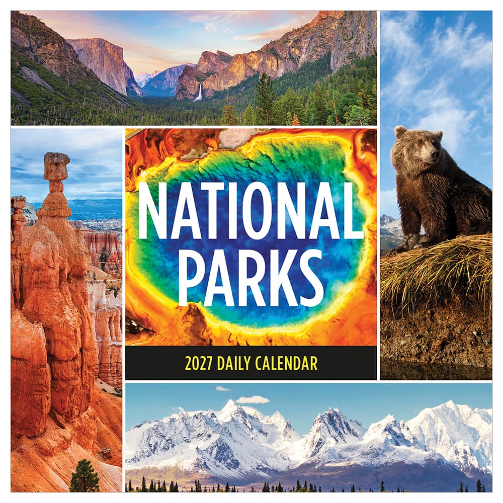 2027 365 National Parks Daily Desktop Calendar
