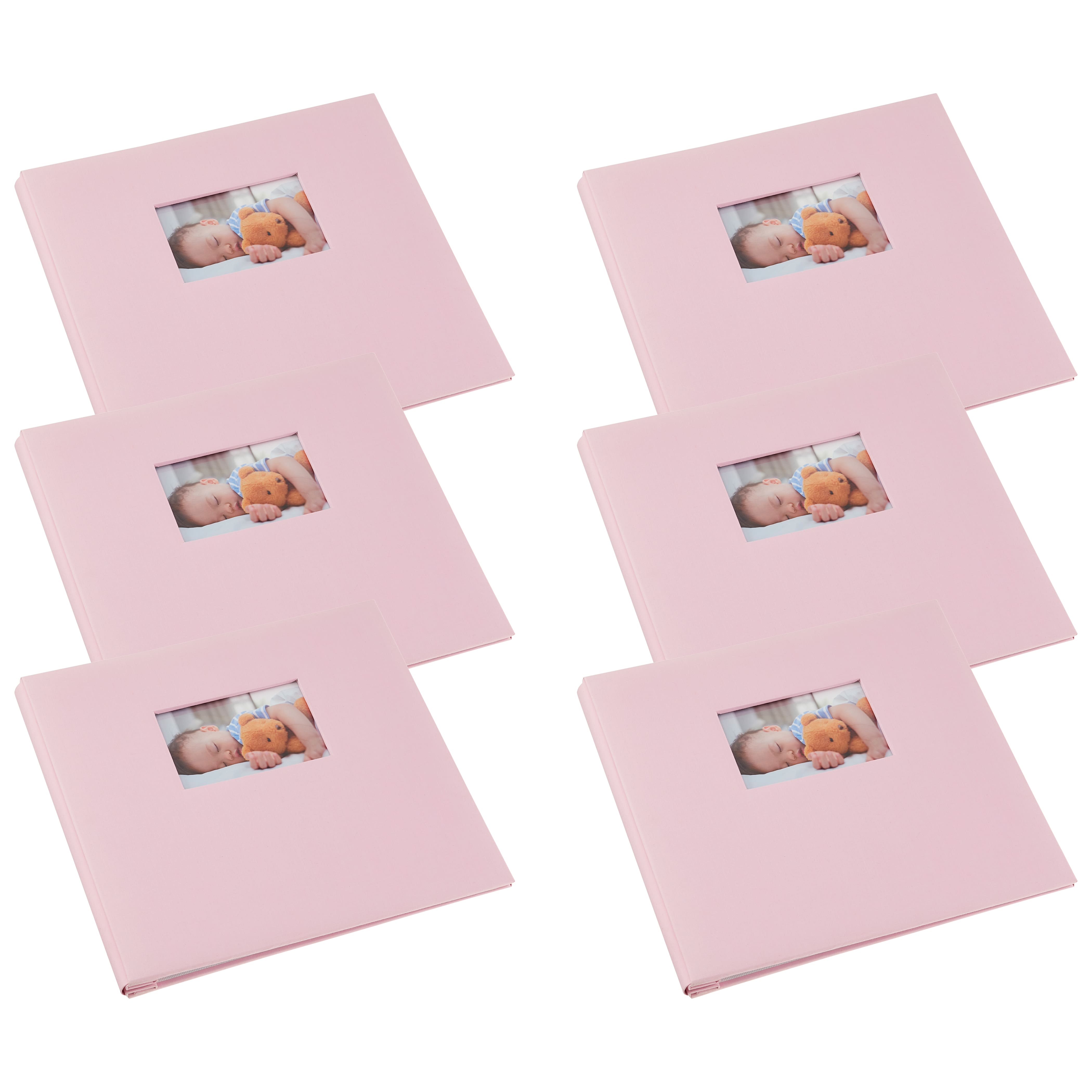 6 Pack: Cloth Scrapbook Album by Recollections®, 12" x 12"