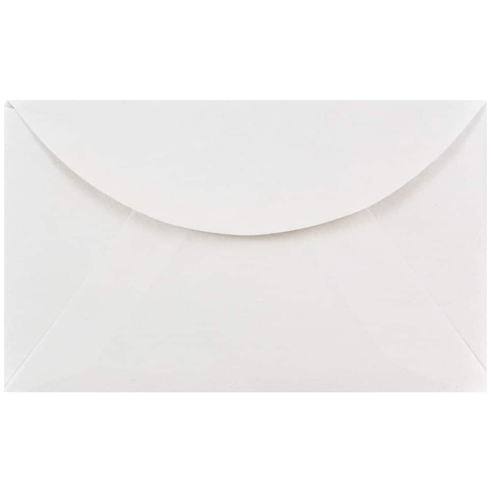 JAM Paper White 2Pay Commercial Mini Envelopes, 100ct.