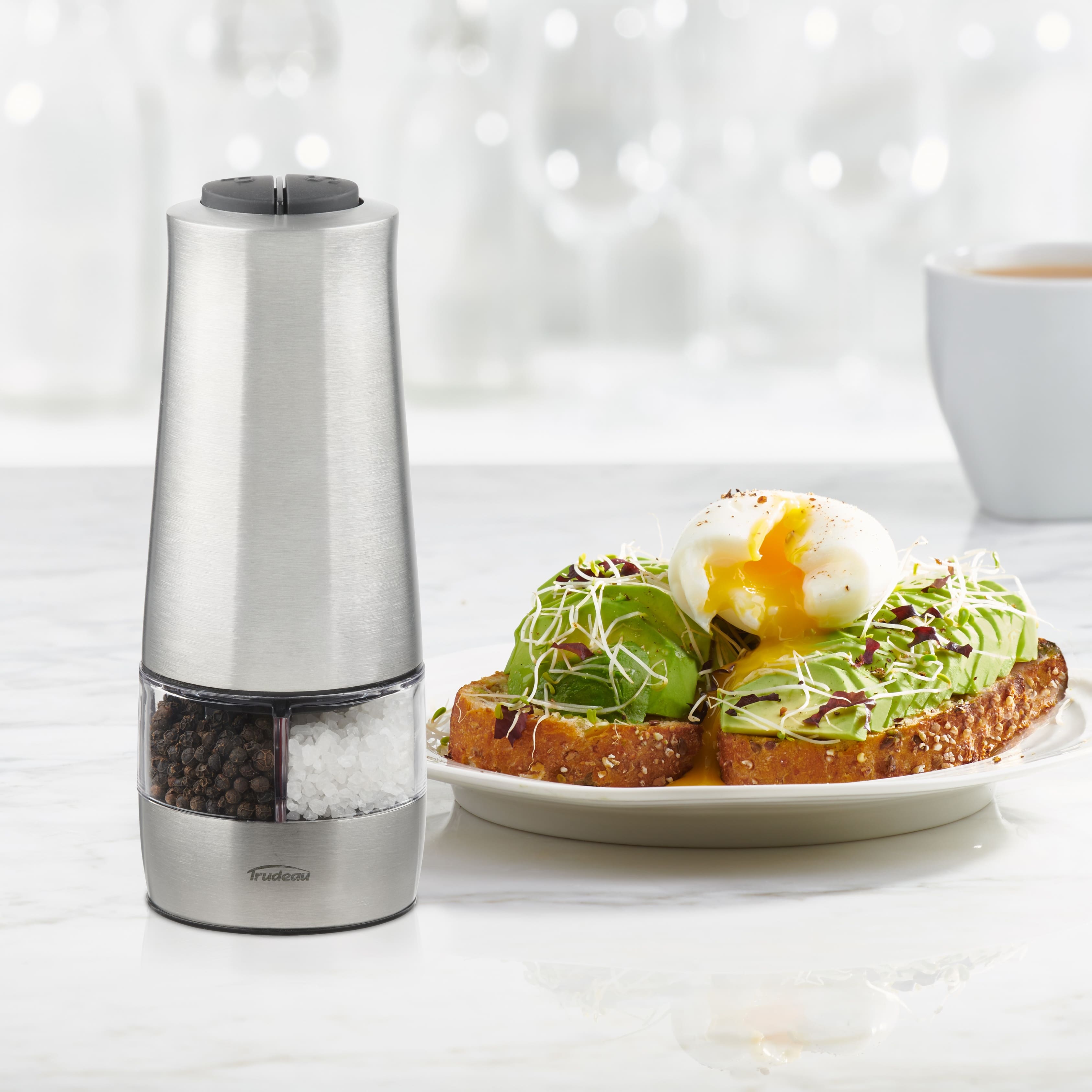 Trudeau® 7" Stainless Steel Duo Battery Mill