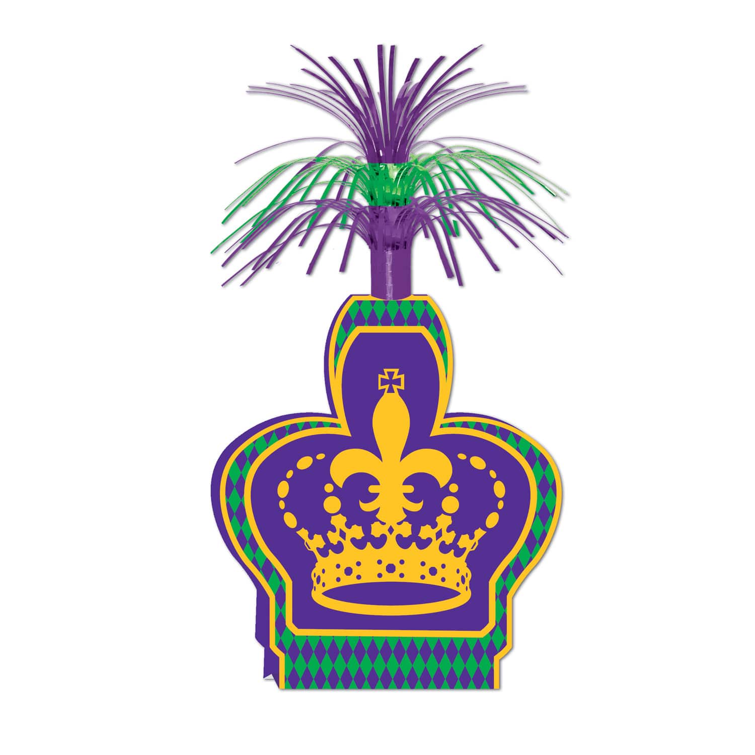 Beistle 15" Mardi Gras Centerpieces, 2ct.