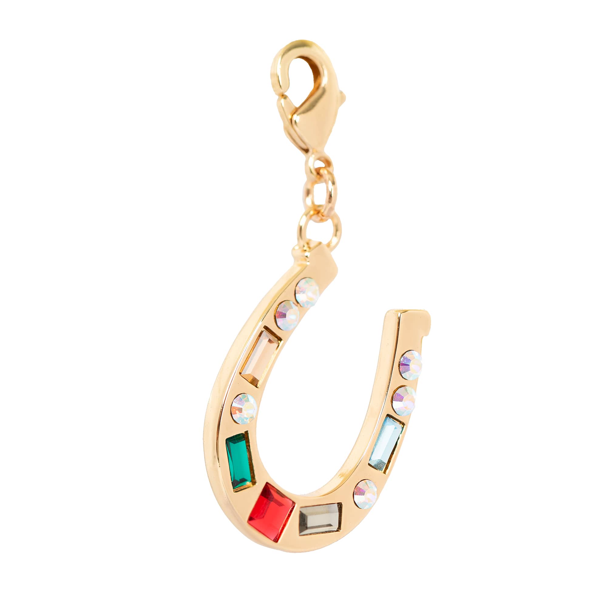Horseshoe Austrian Crystal Charm by Bead Landing™