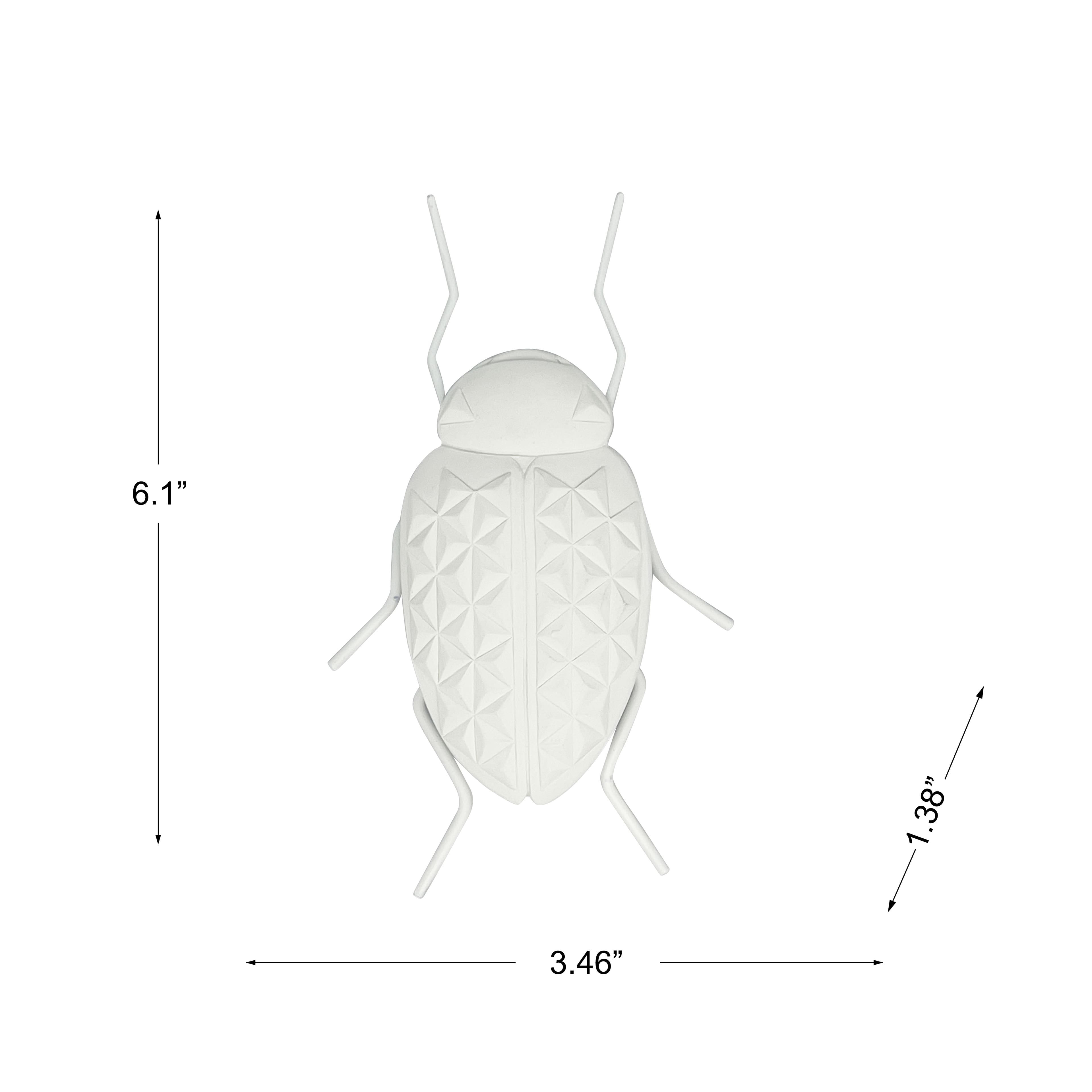 Jonathan Adler x Michaels 6" Geometric DIY Resin Beetle Figurine