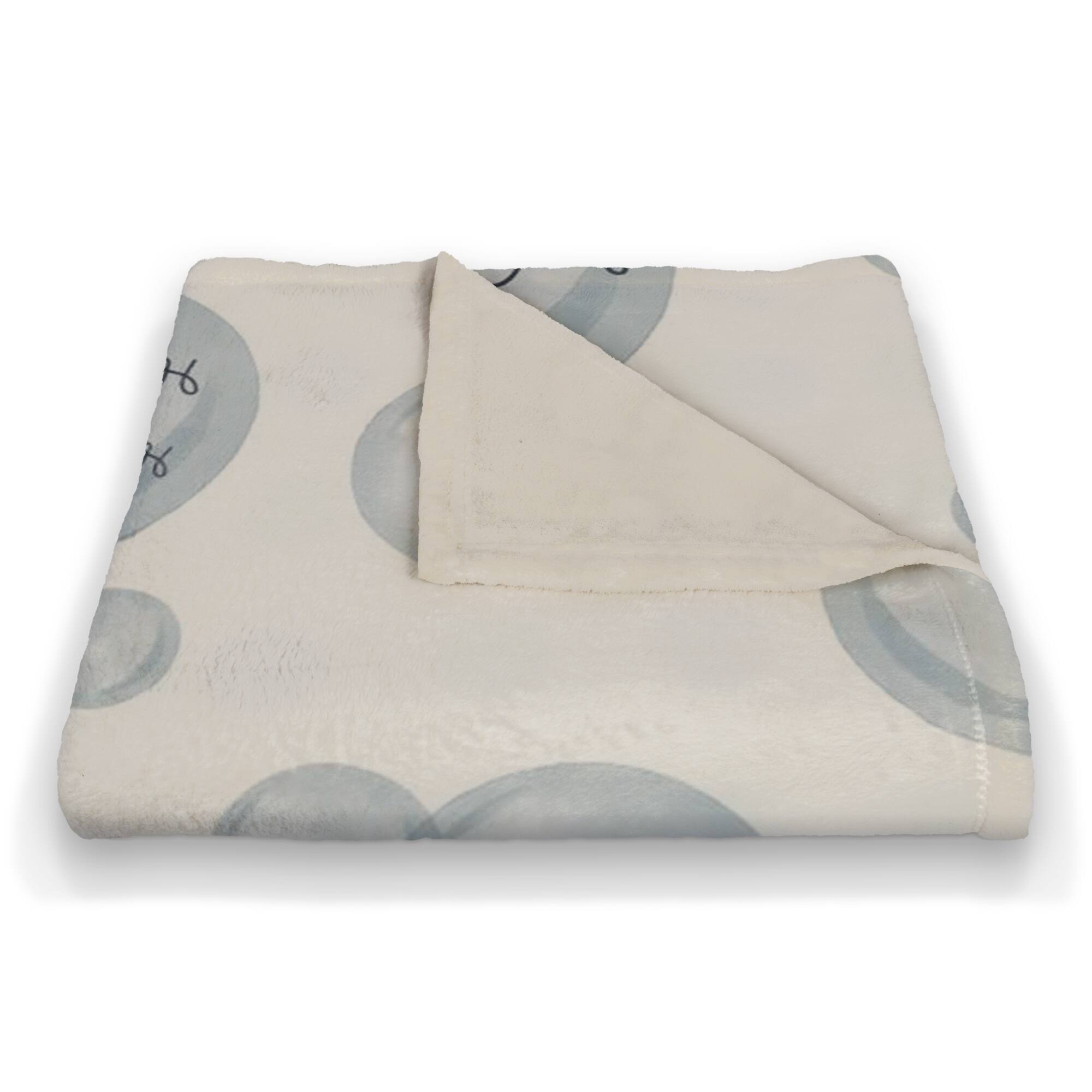 Turn Your Troubles Into Bubbles Coral Fleece Blanket