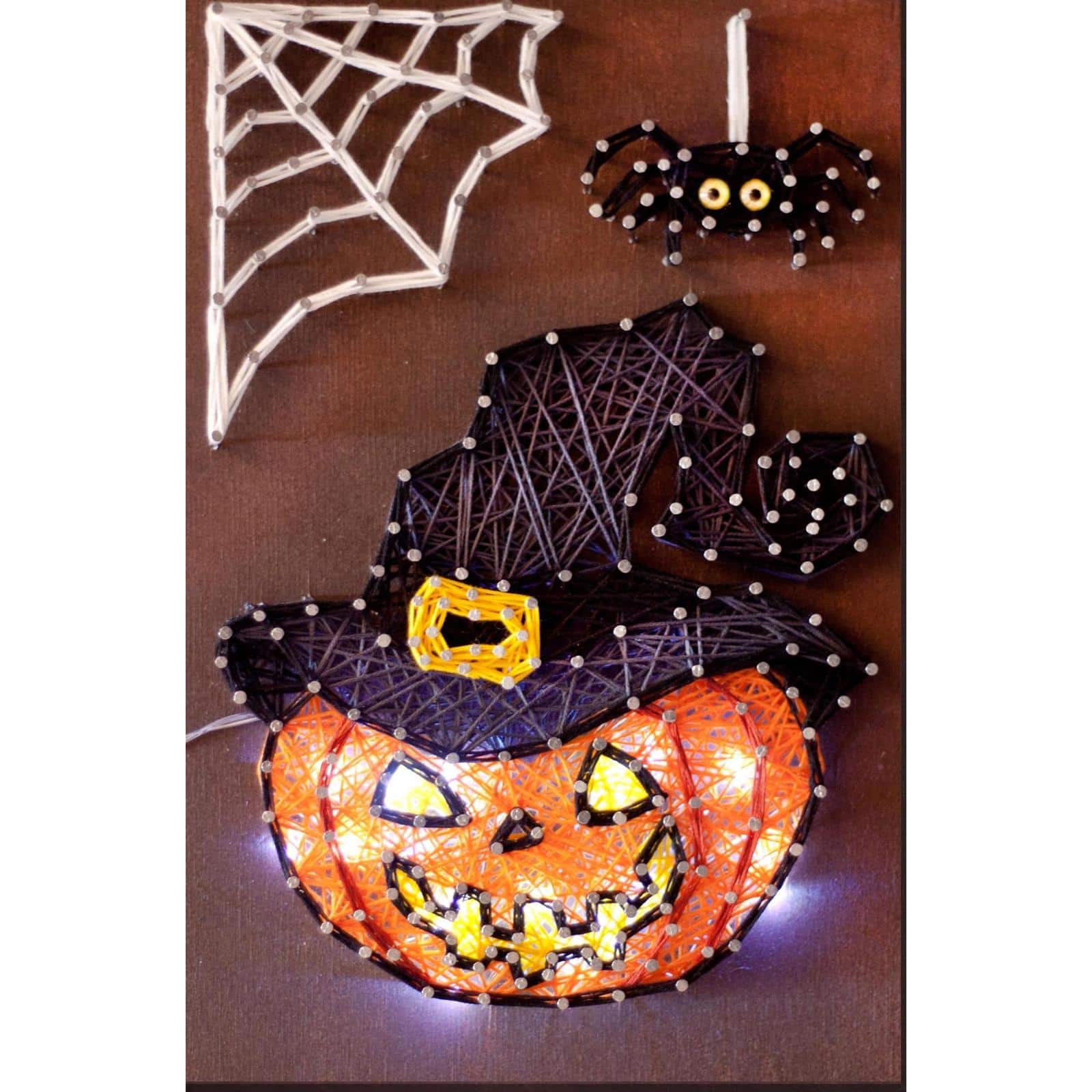 Abris Art Pumpkin String Art Creative Kit