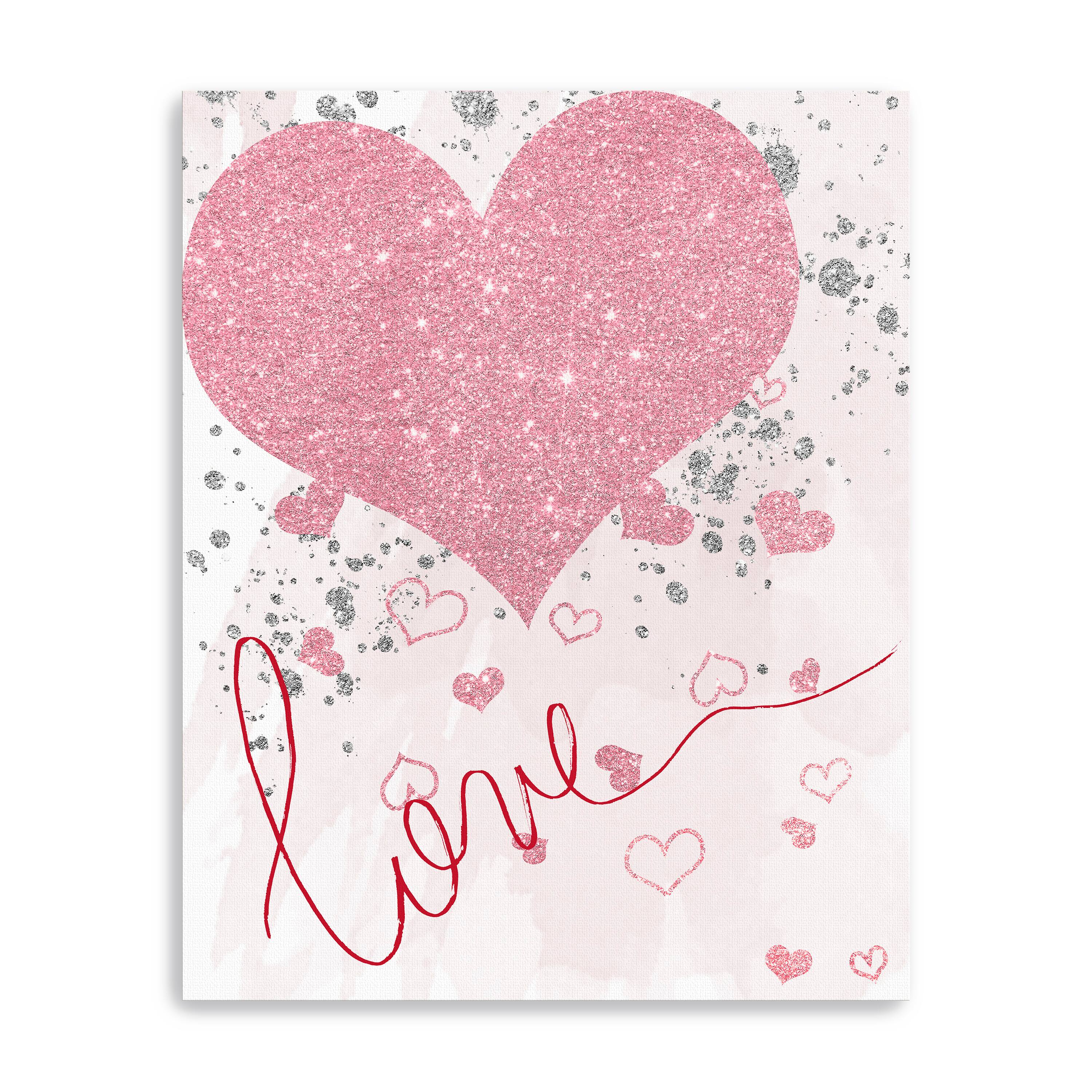 Sparkling Love Canvas Giclee