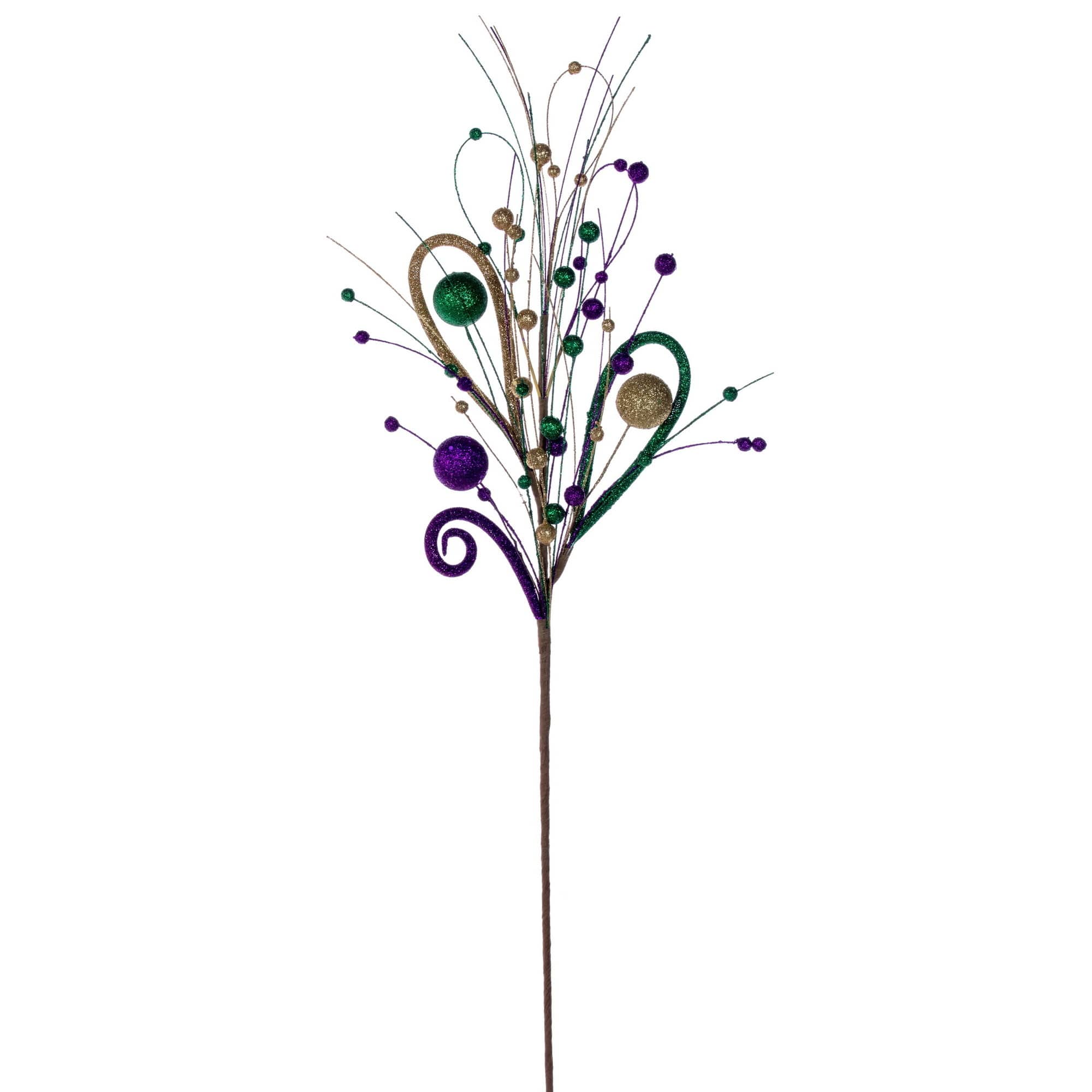 30" Mardi Gras Loop Curl Sprays, 4ct.