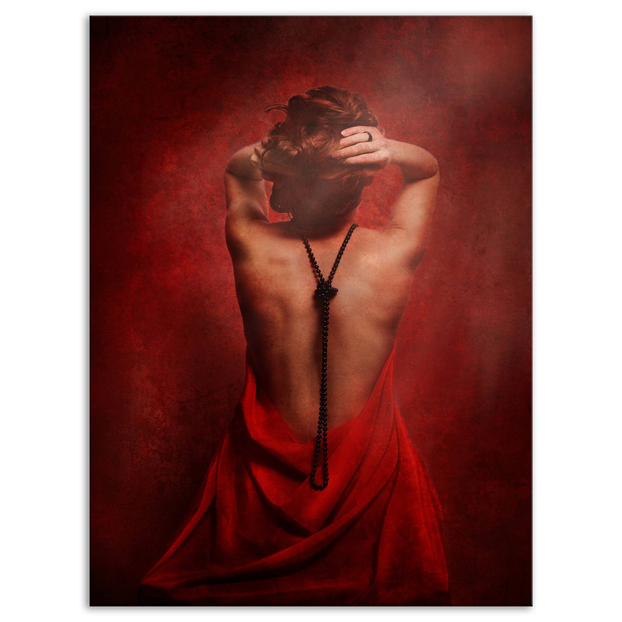 Designart - Woman in Red