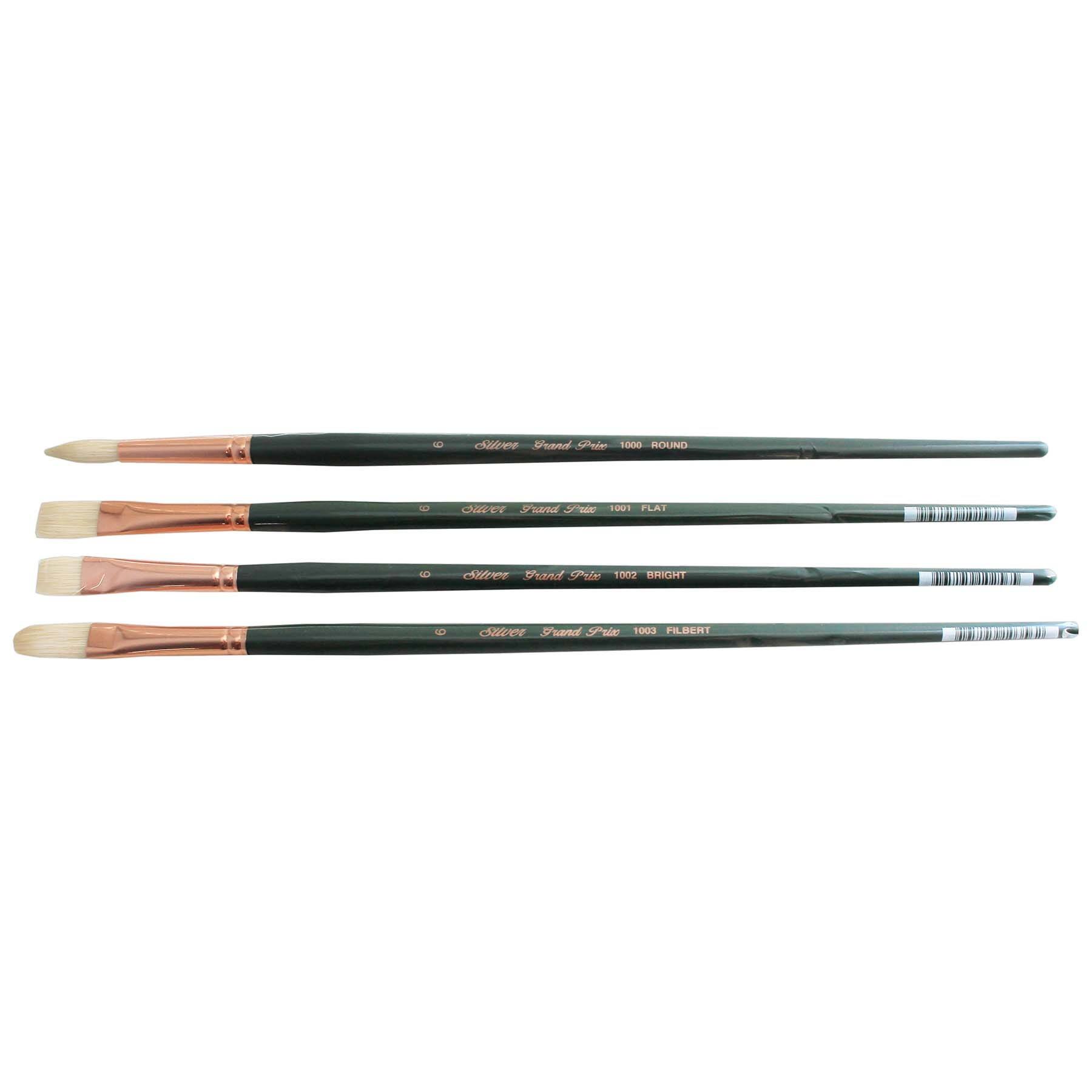 Silver Brush Limited Grand Prix® 6 Variety, 4 Brush set