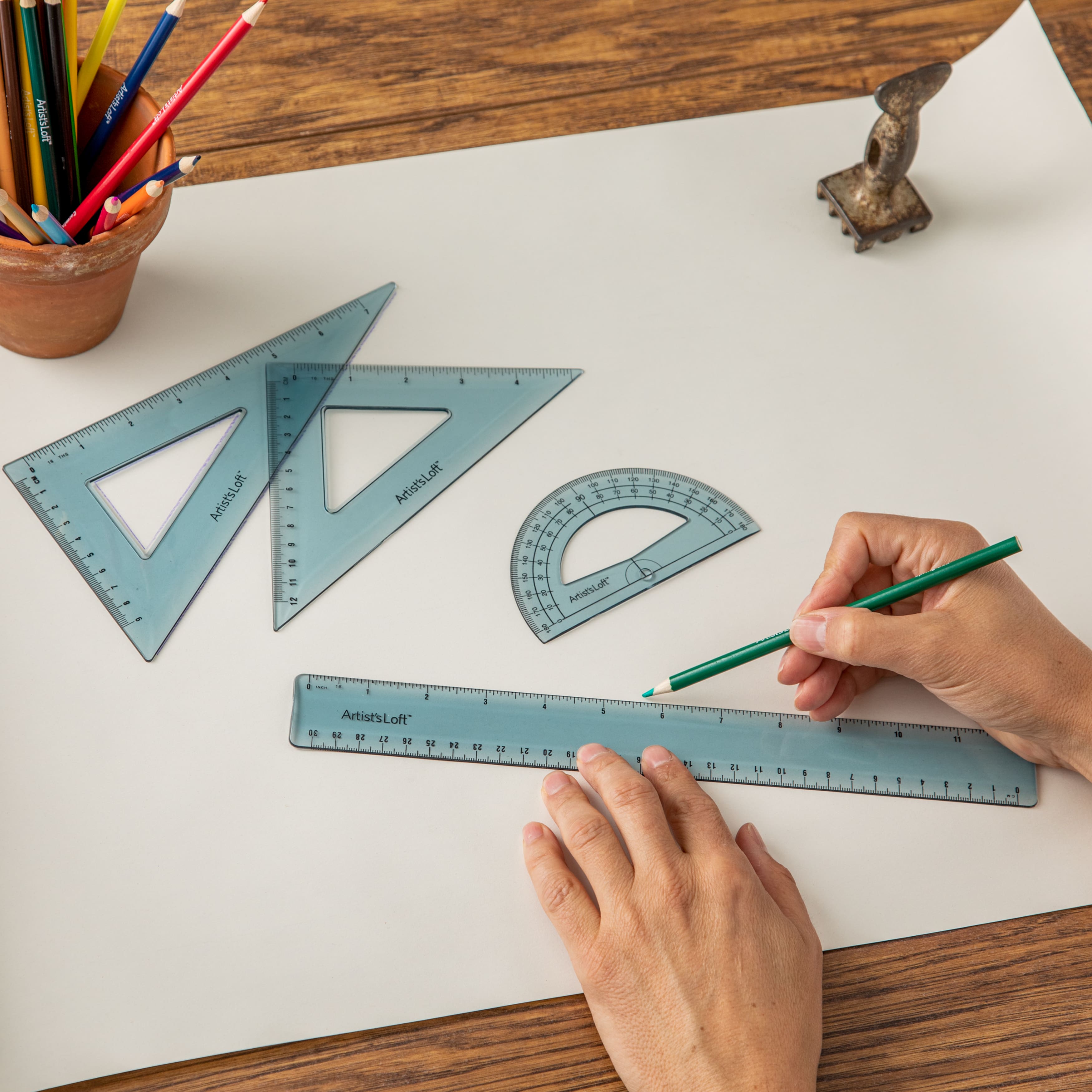 6 Pack: 12" Ruler Combo Set by Artist’s Loft™