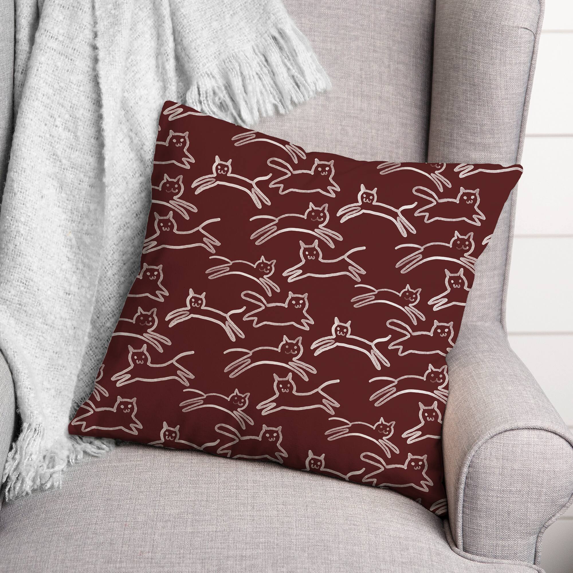 Kittens Indoor/Outdoor Pillow