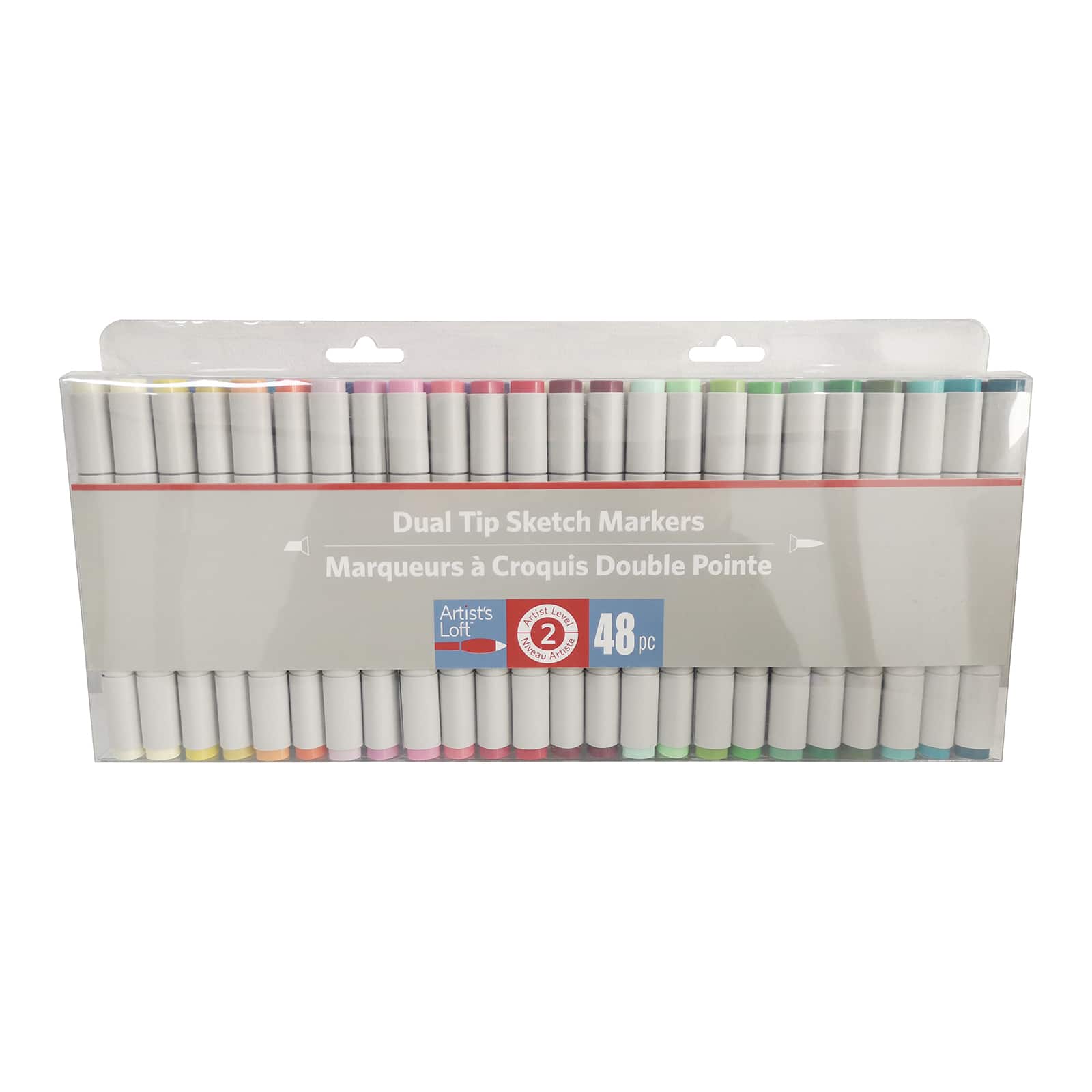 6 Packs: 48 ct. (288 total) Dual Tip Sketch Markers by Artist's Loft™