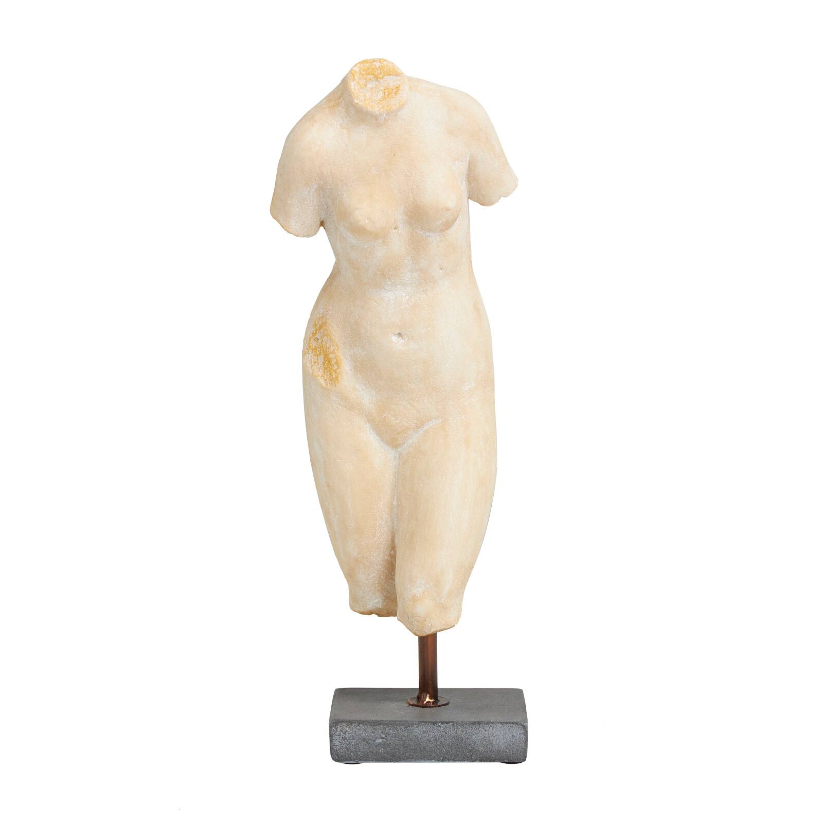 14.25" Half Body Decorative Sculpture