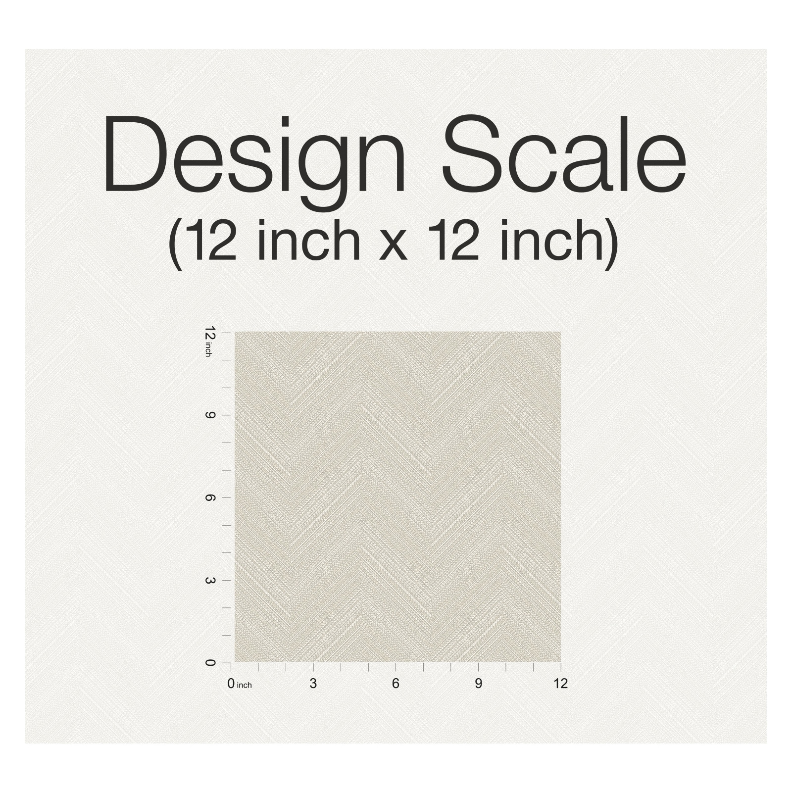 RoomMates White & Beige Herringbone Weave Peel & Stick Wallpaper