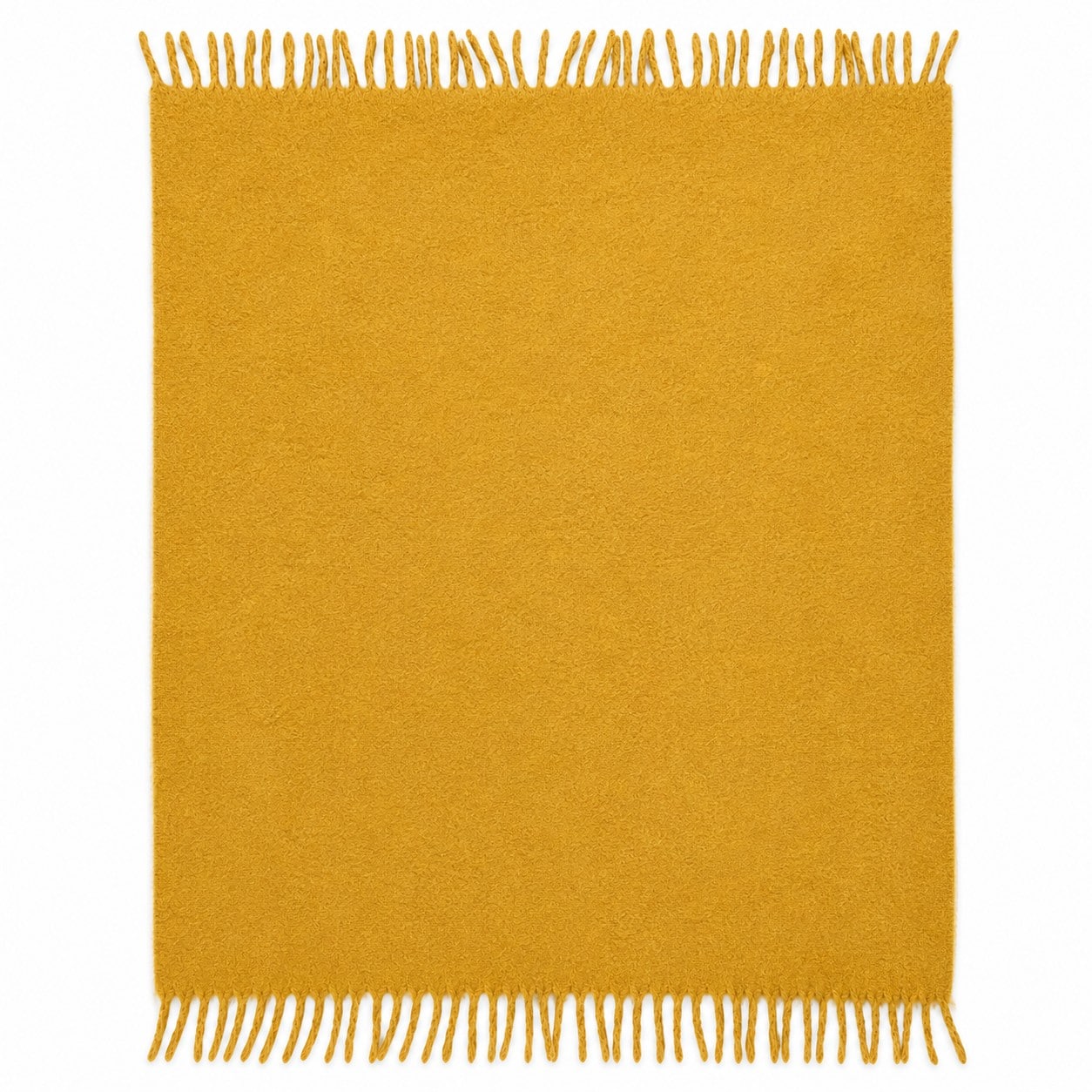50" x 60" Yellow Soft Flannel Throw by Ashland®