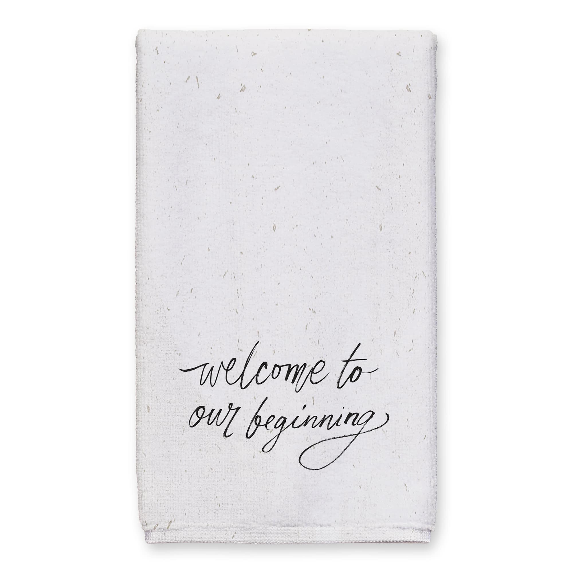 Welcome to Our Beginning Tea Towel Set