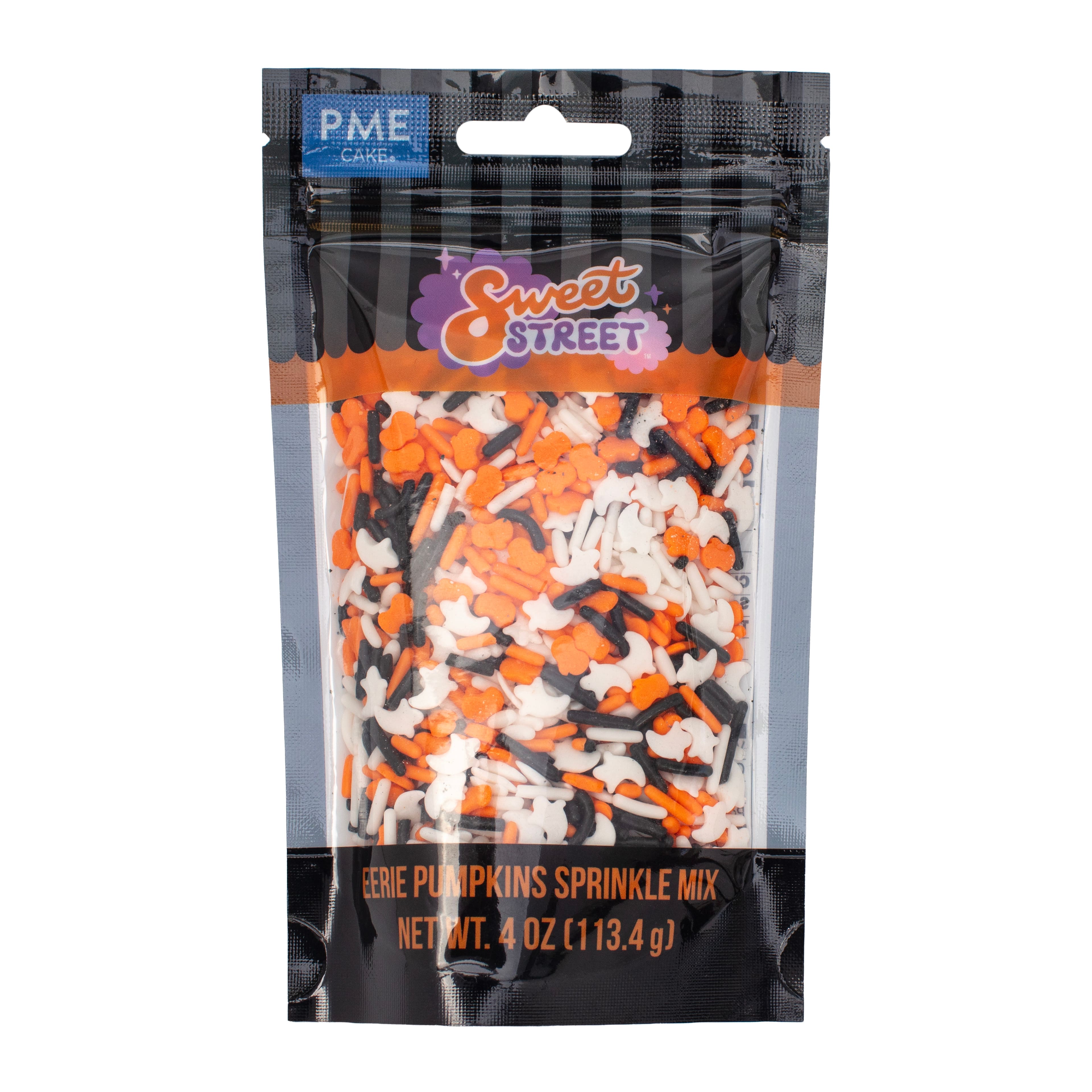 PME Cake Sweet Street® Eerie Pumpkins Sprinkle Mix