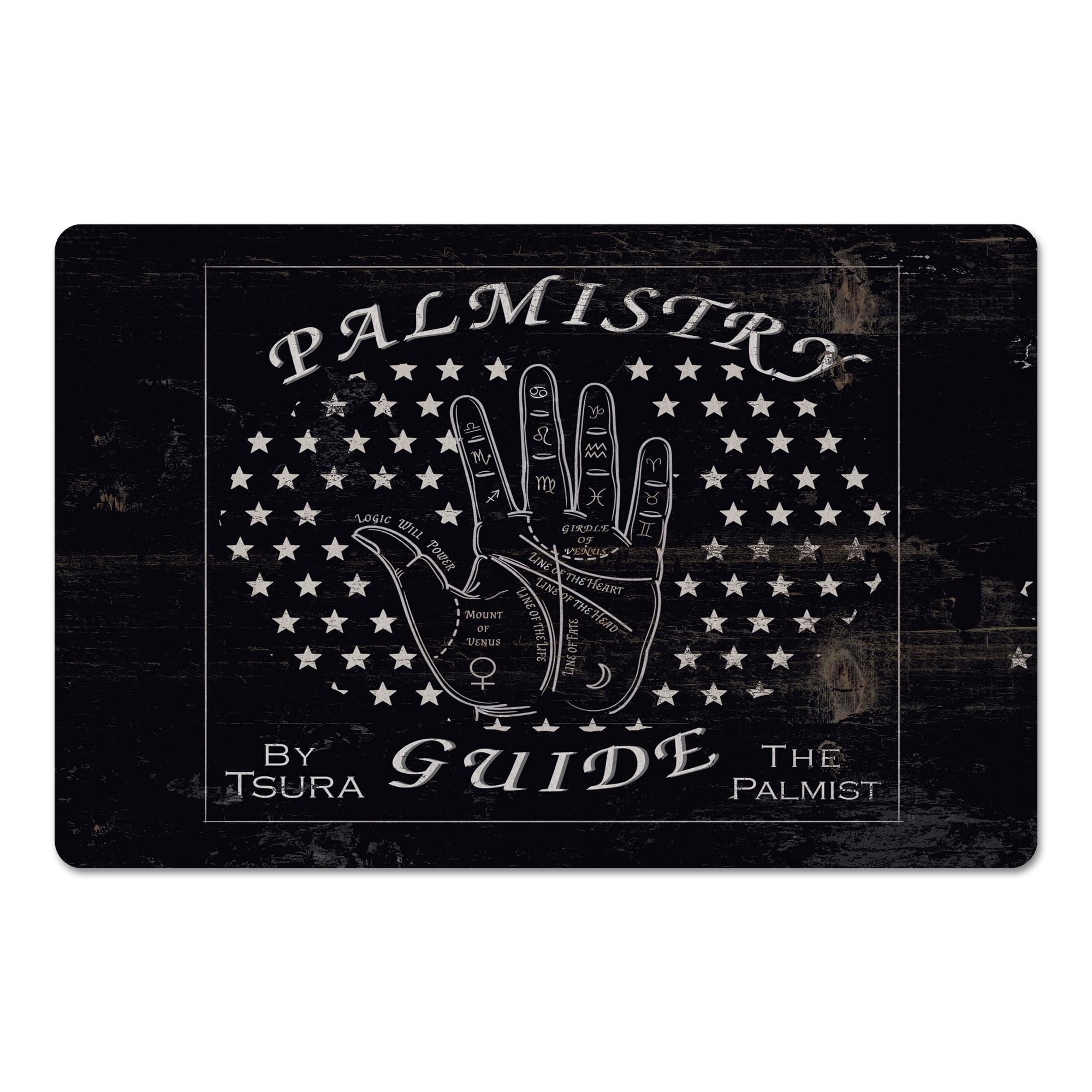 Palm Reading Guide 1 27" x 18" Floor Mat