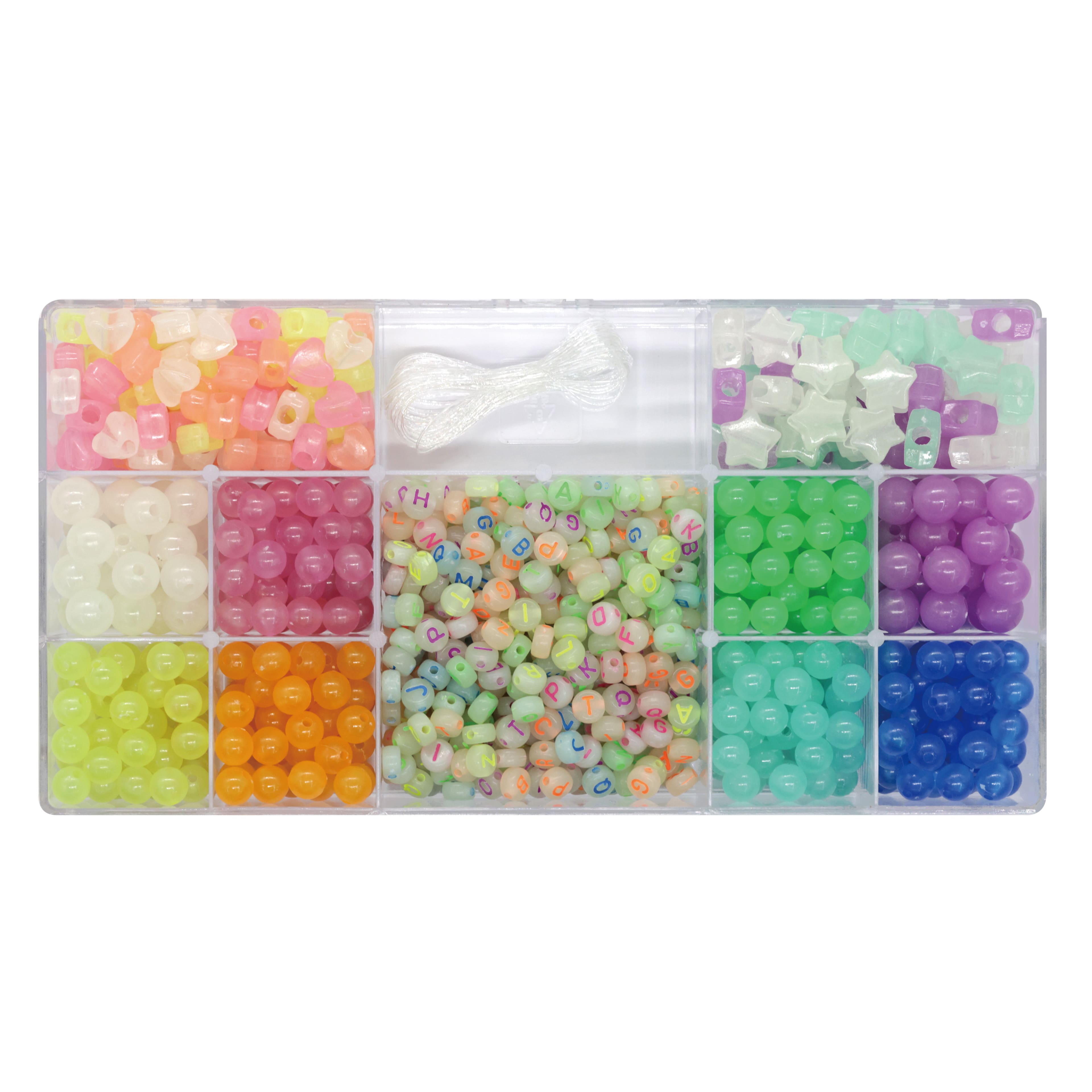 Glow in the Dark Alphabet Bead Kit by Creatology™