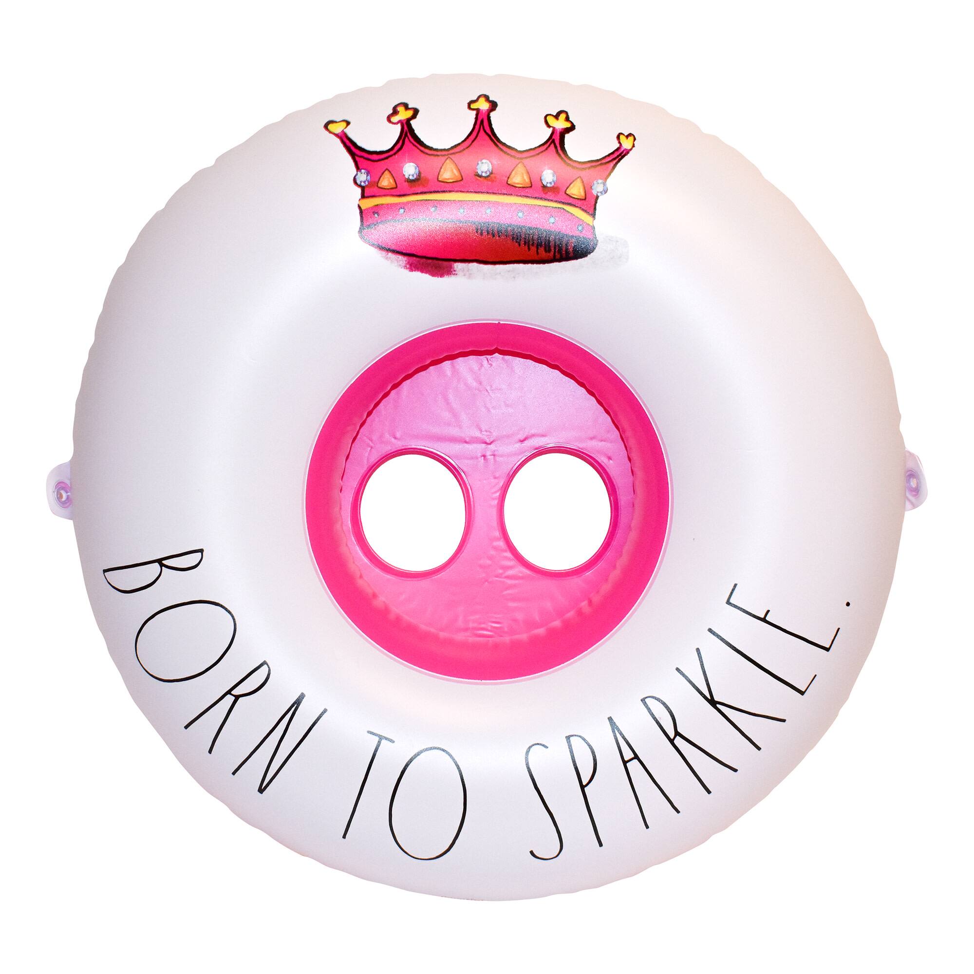 Rae Dunn Born To Sparkle Toddler Float with Canopy
