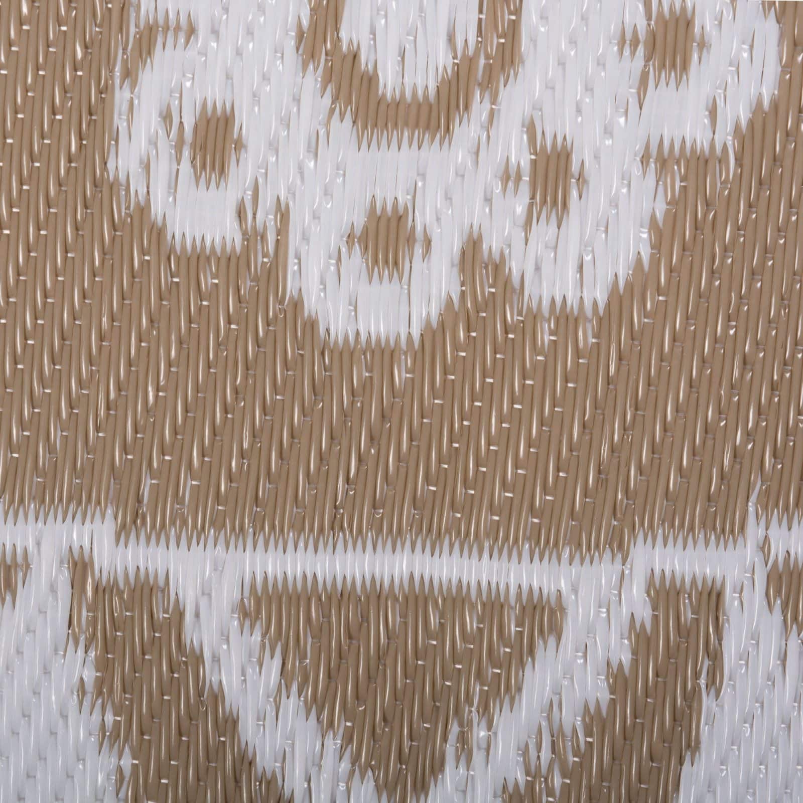 DII® Round Taupe Floral Outdoor Rug, 5ft.