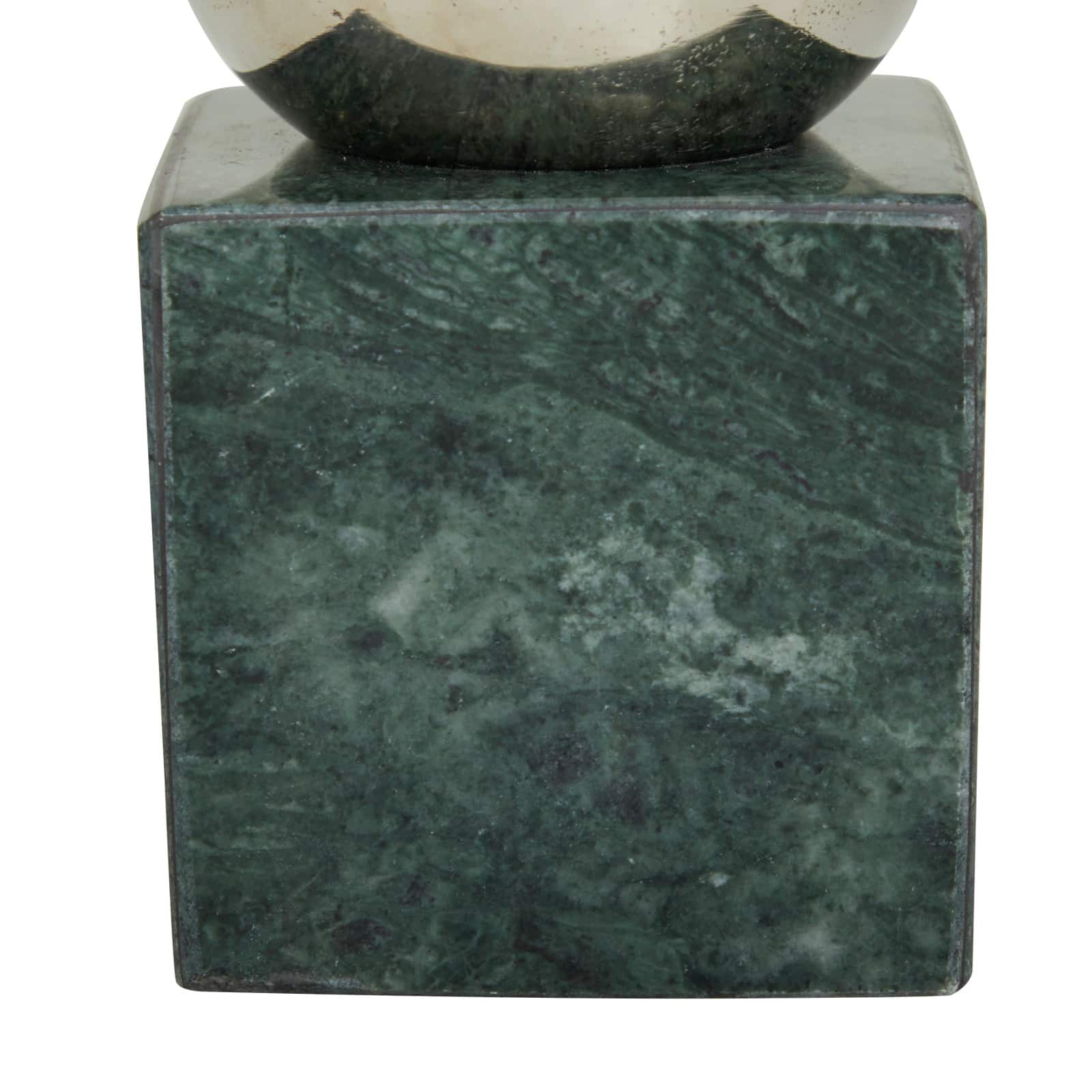 CosmoLiving by Cosmopolitan 7" Marble Orb Bookend Set