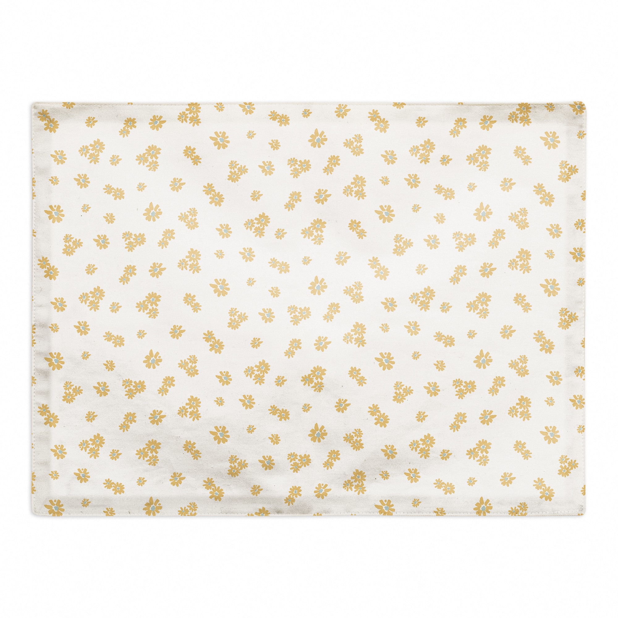 Daisy Pattern Cotton Twill Placemat