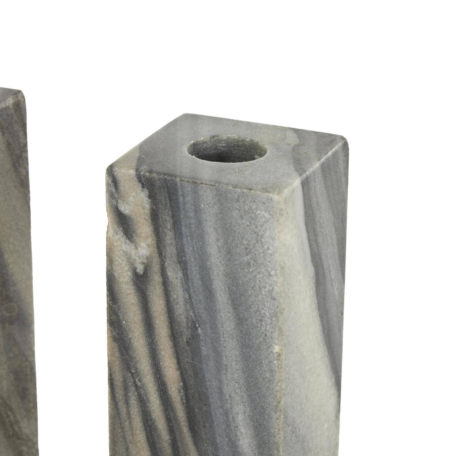 Marble Abstract U-Shaped Candle Holder