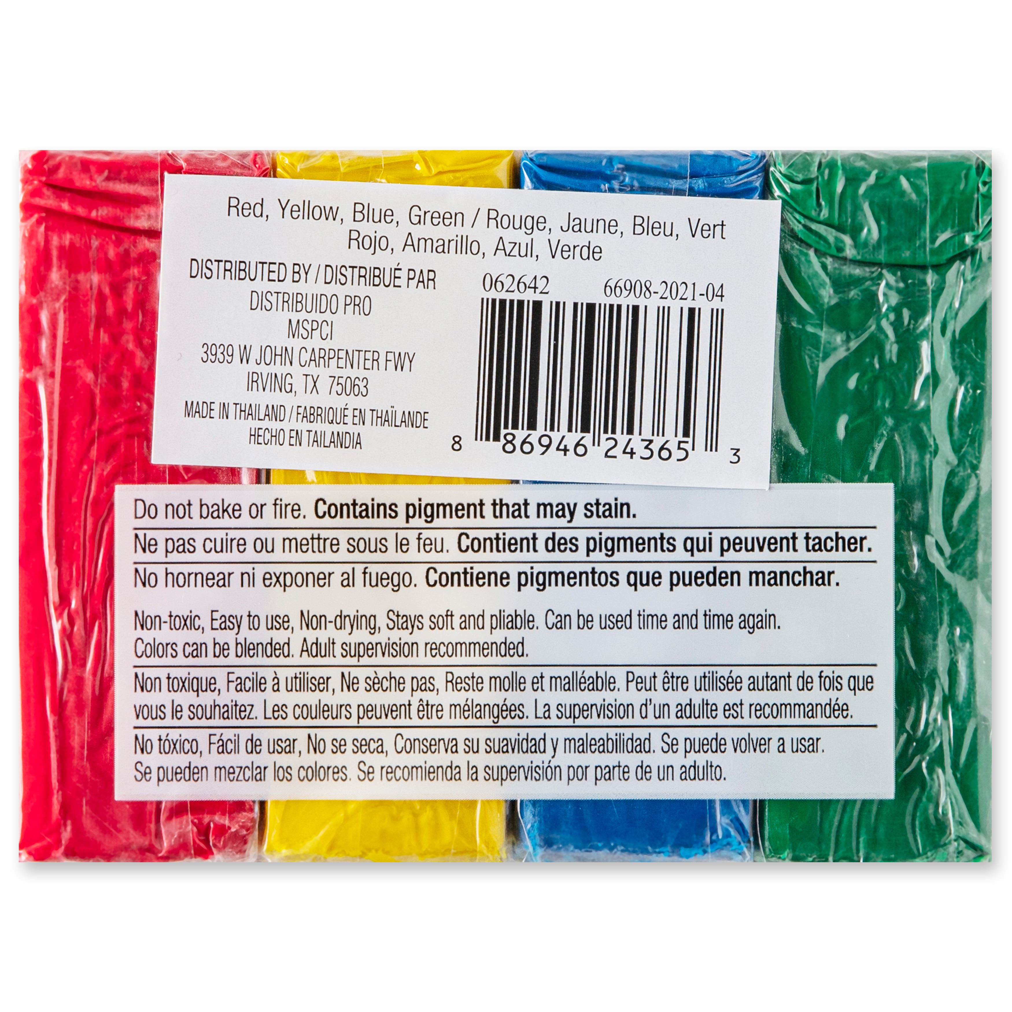 12 Pack: Primary Plastalina Modeling Clay Set by Craft Smart®