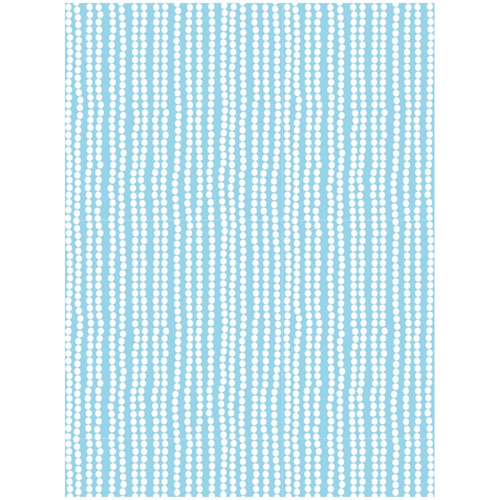 JAM Paper Blue Dynamic Dots Design Tissue Paper, 12ct.