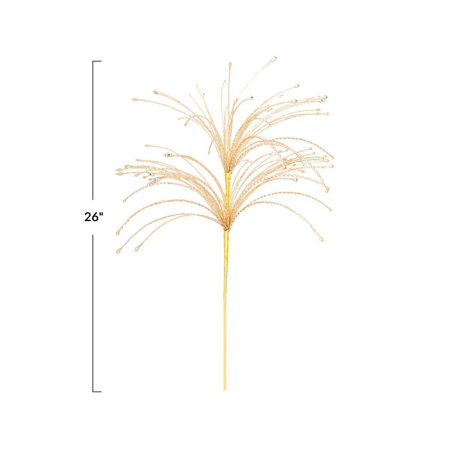 Hello Honey® 26" Gold Beaded Spray