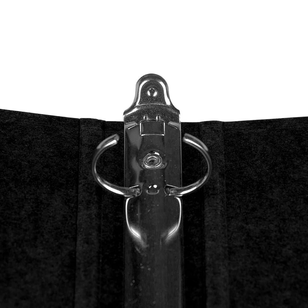 JAM Paper 1" Black Recycled Kraft 3-Ring Binder