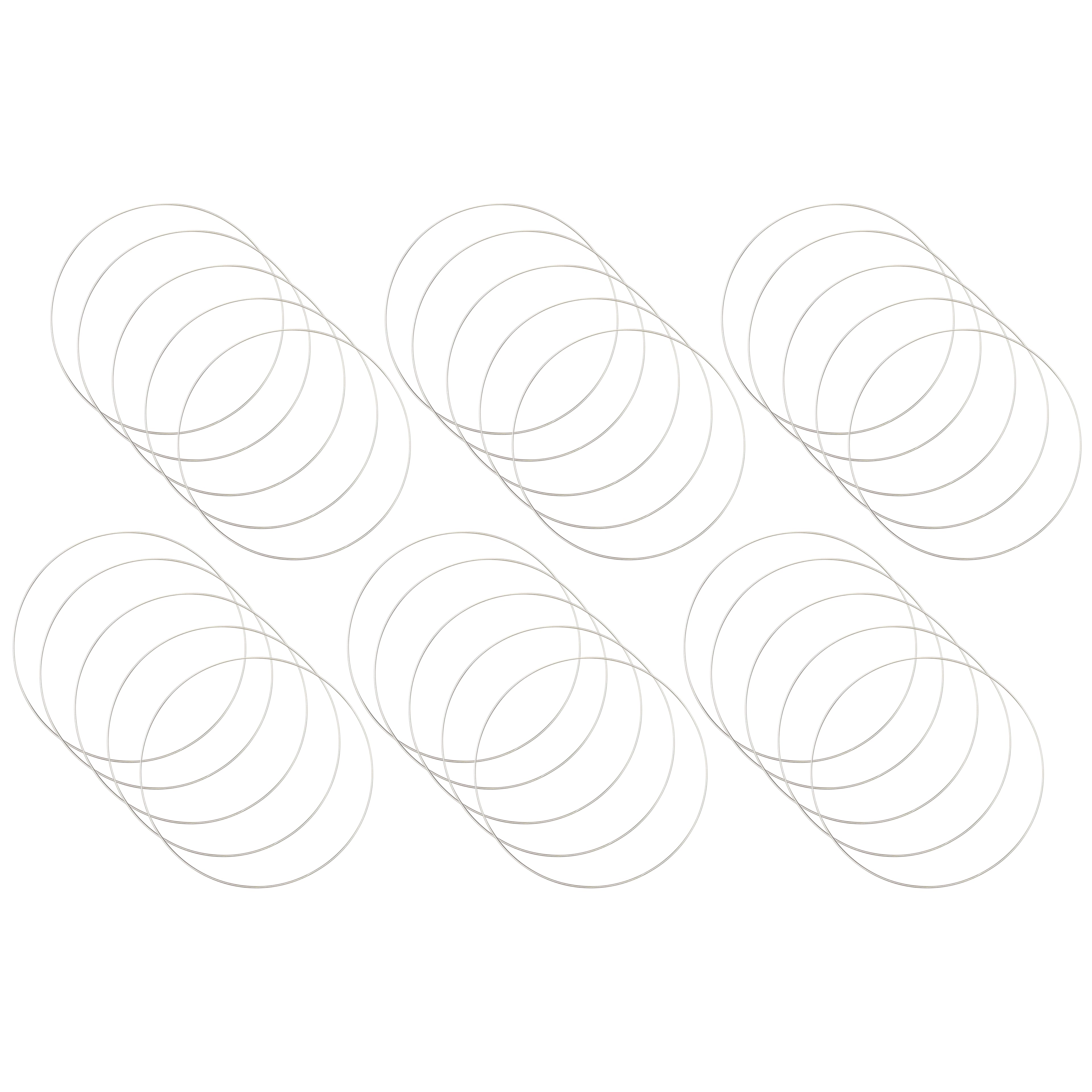 30 Pack: Gold Metal Wire Floral Hoop by Ashland®