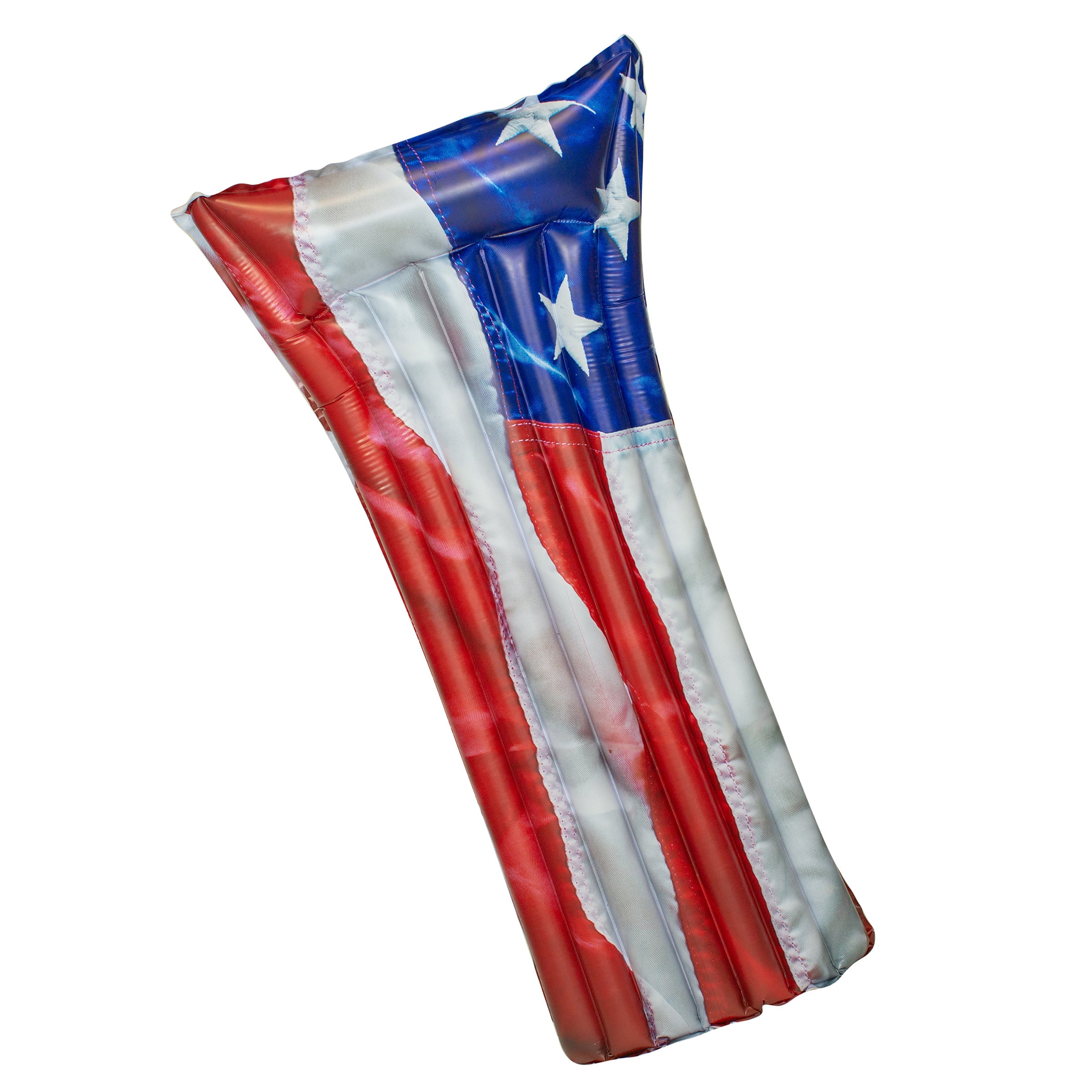 PoolCandy Stars & Stripes Extra Wide Pillow Raft