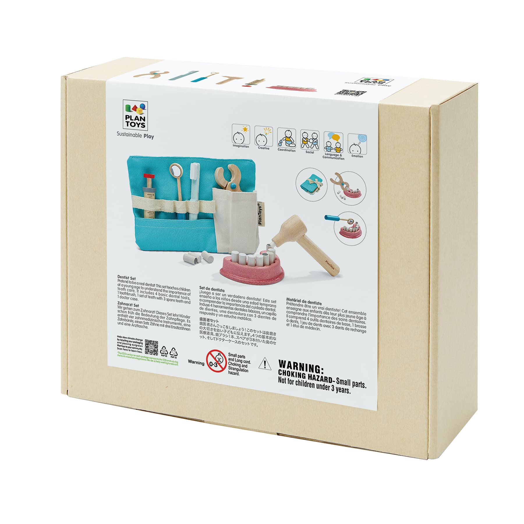 PlanToys Pretend Play Dentist Toy Set