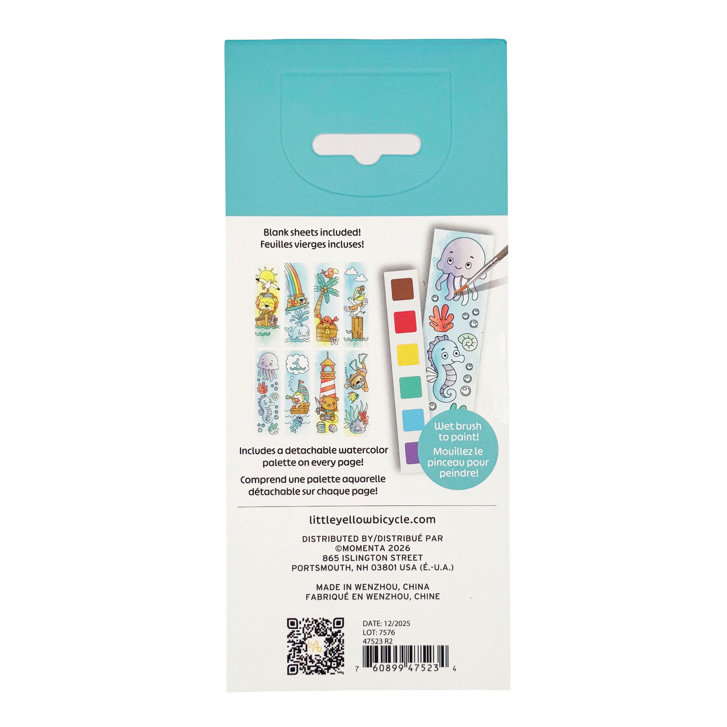 Little Yellow Bicycle® Sailing Bookmark Watercolor Pad Kit