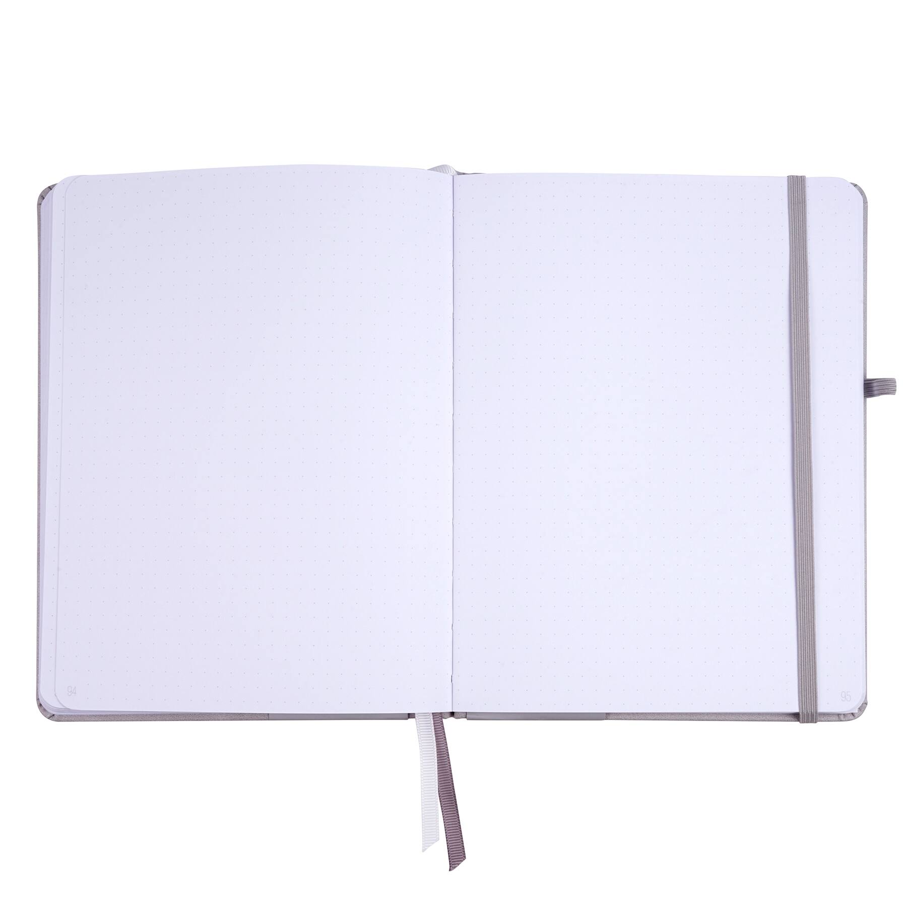 12 Pack: Gray Hardcover Dot Journal by Artist's Loft™, 6" x 8"