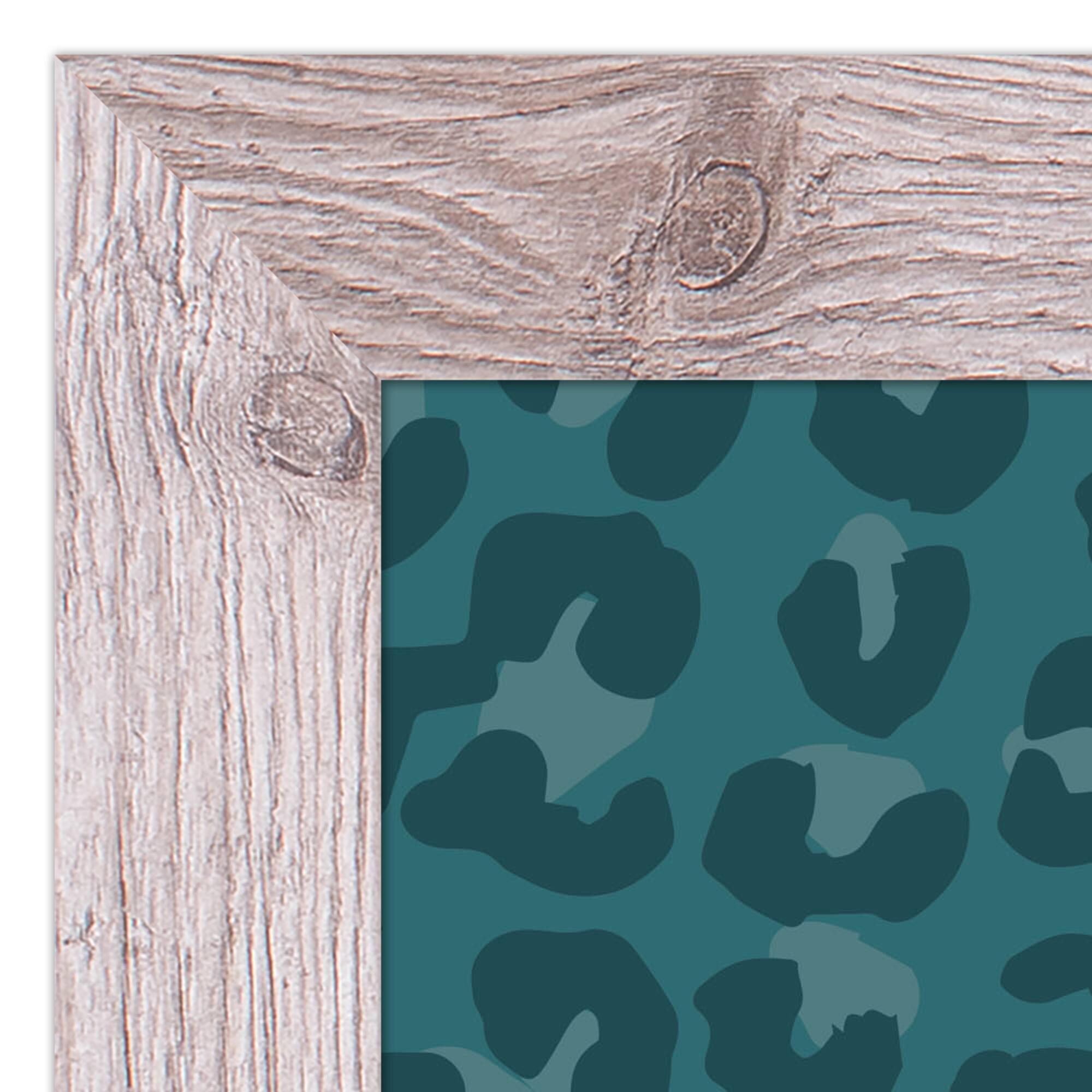 Goodness in Kindness Out Leopard Print in White Frame