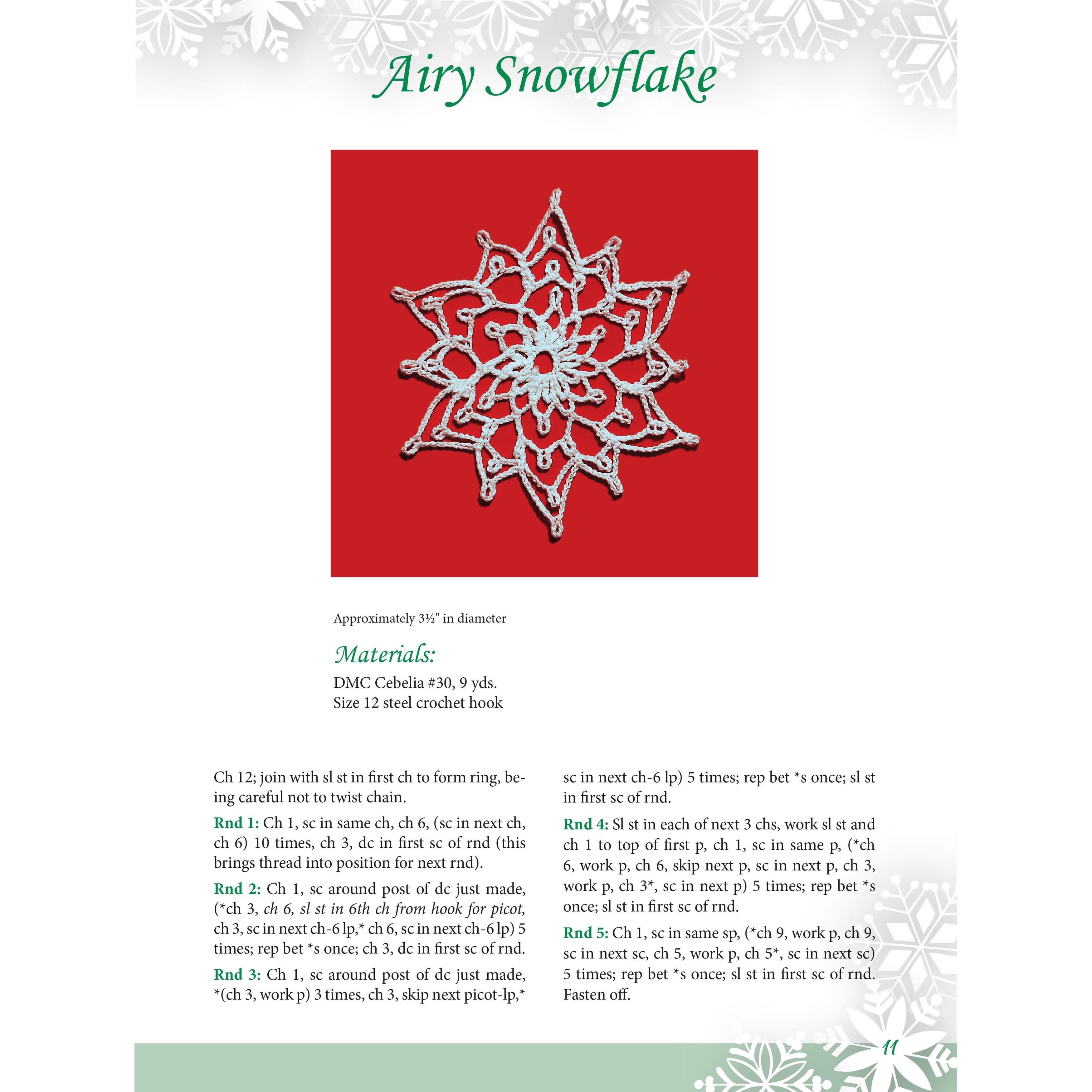 Dover Publications Christmas Ornaments To Crochet